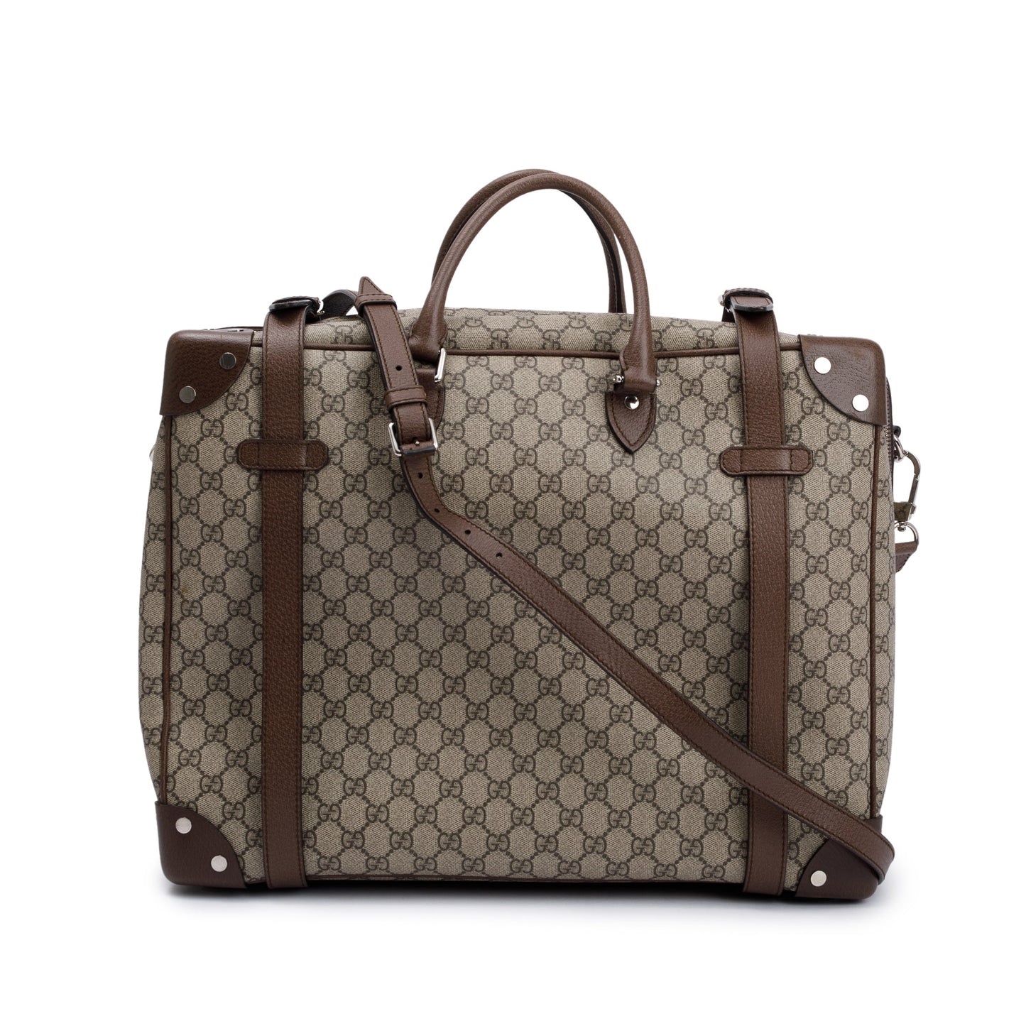 Gucci x Globe Trotter GG Supreme Briefcase