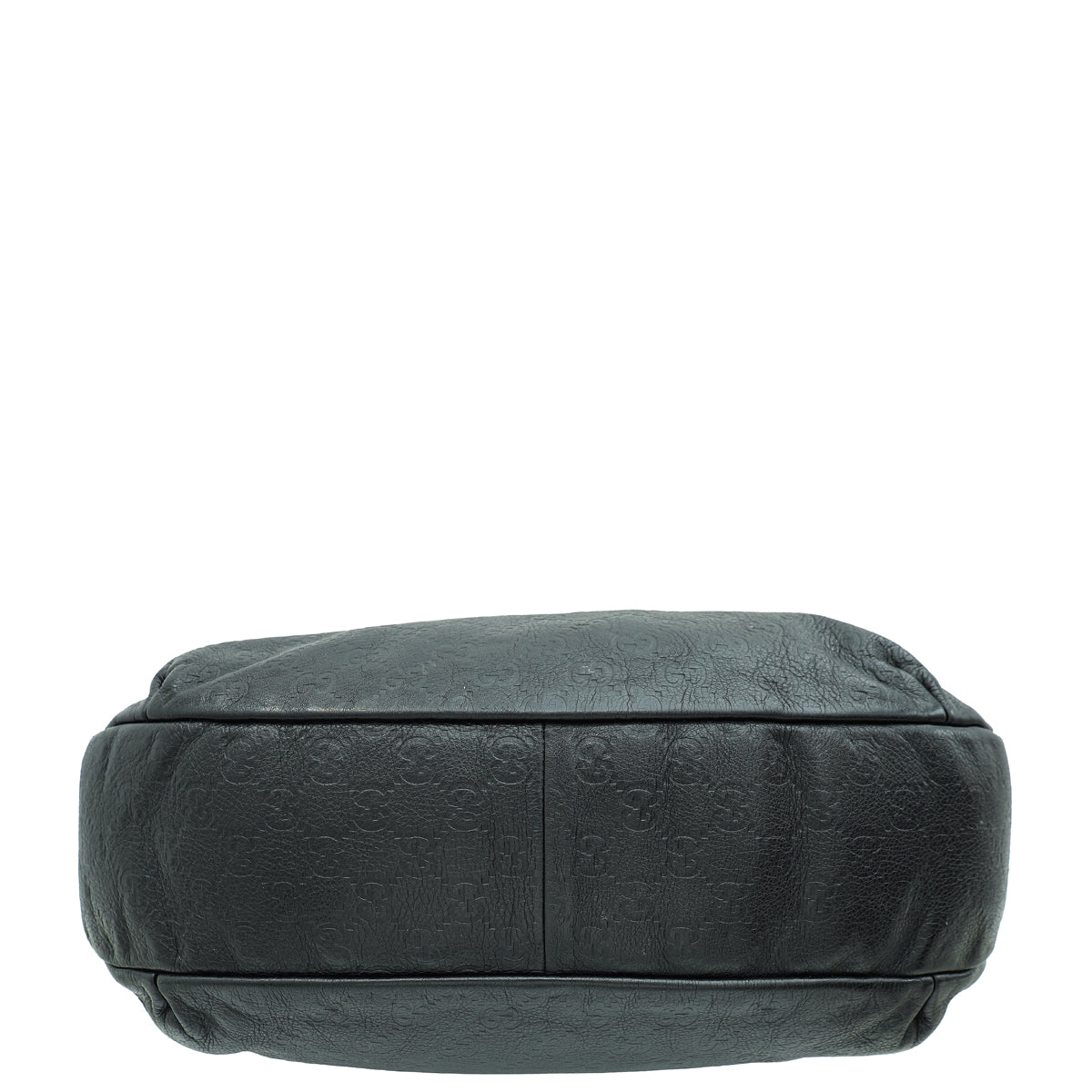 Gucci Black Guccissima New Web Large Hobo Bag