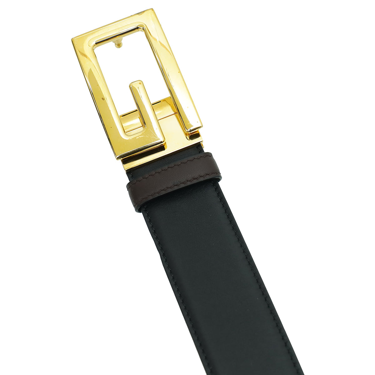 Gucci Bicolor G Buckle Reversible Belt 36