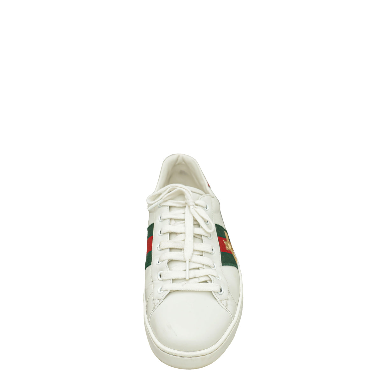 Gucci White Ace Bee Embroidered Sneakers 8