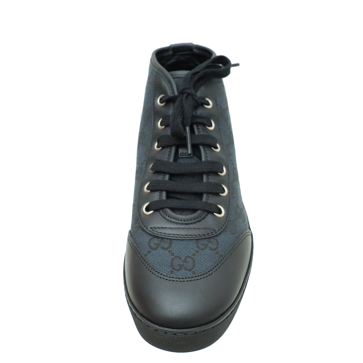 Gucci Black GG High Top Sneaker 37