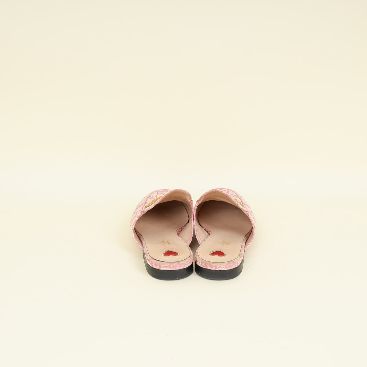 Gucci Pink GG Princetown Mules 38.5