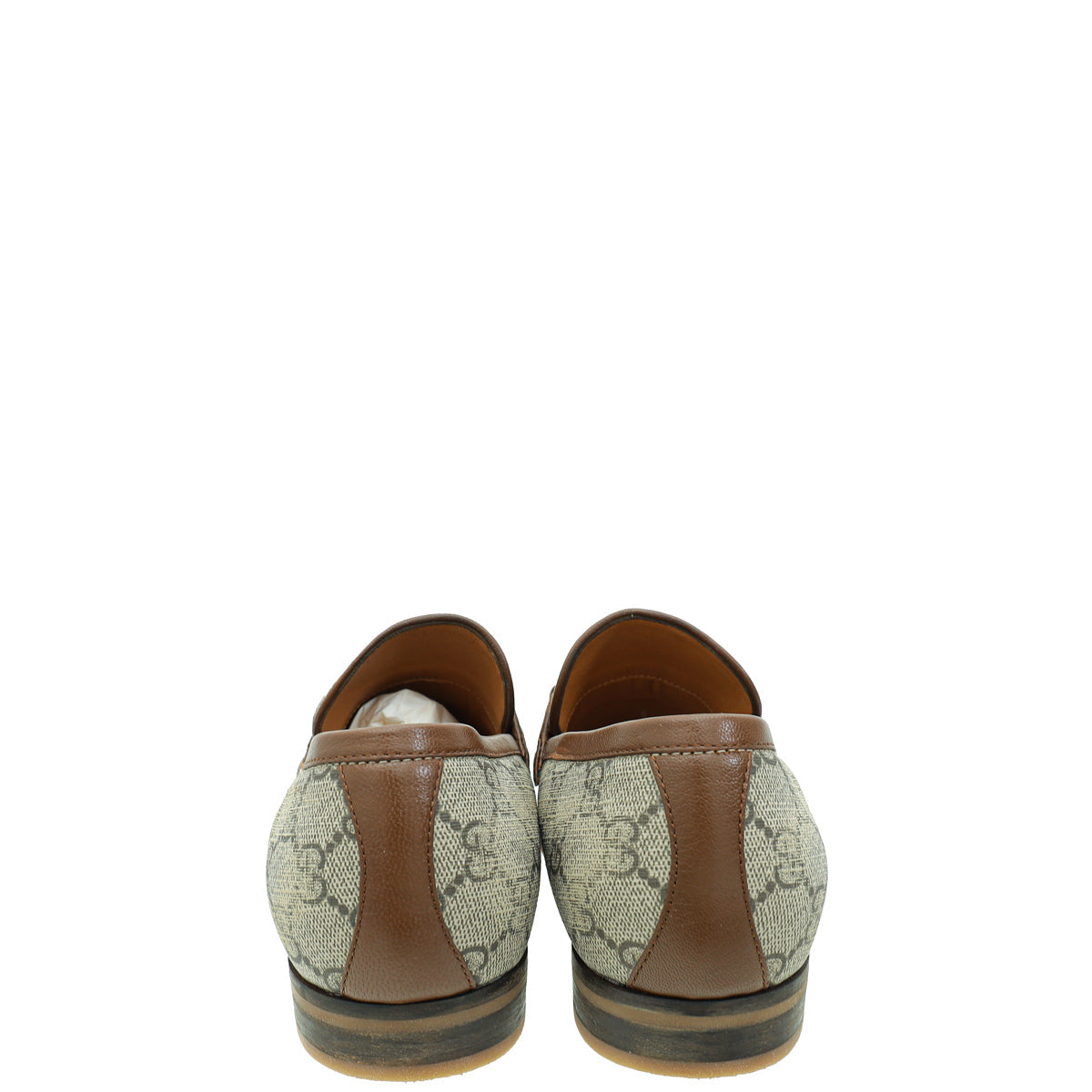 Gucci Ebony GG Supreme Horsebit Loafer 7