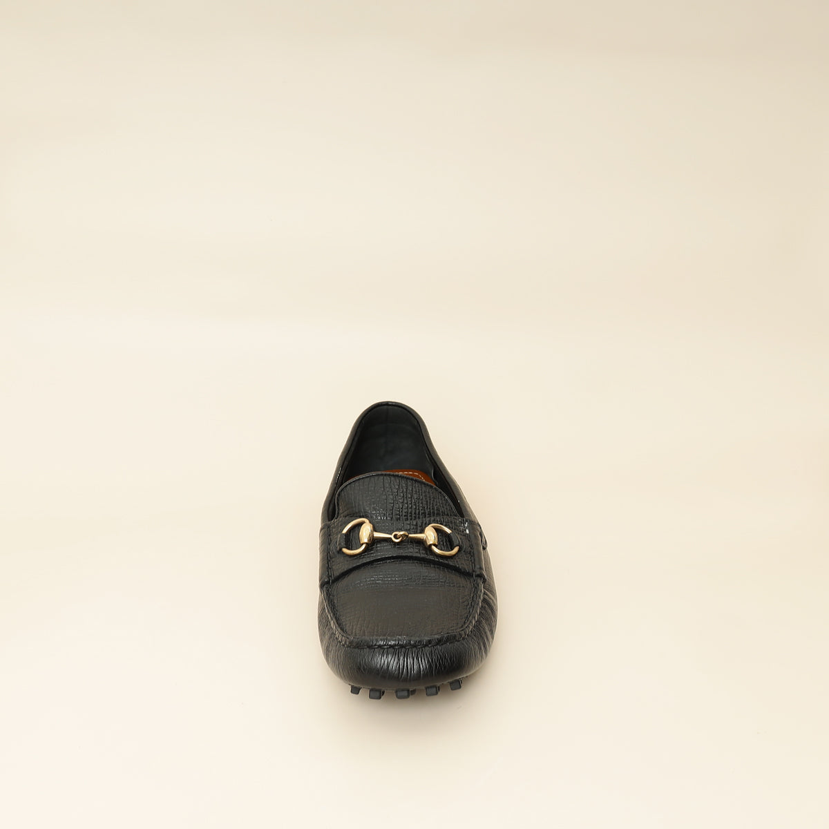 Gucci Black Horsebit Men's Loafer 8.5