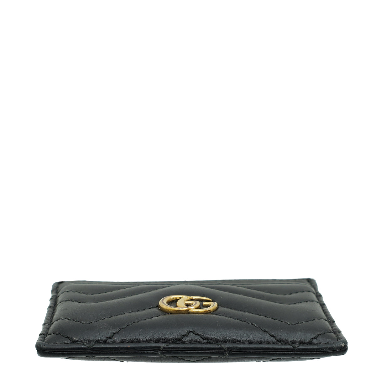 Gucci Black GG Marmont Card Holder