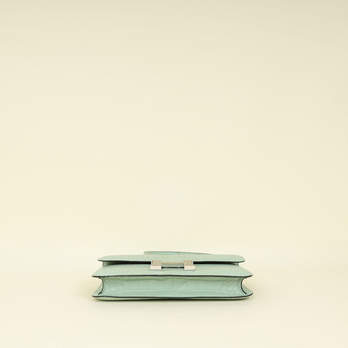 Hermes Vert D'ea Constance Elan Matte Mississippiensis Alligator Bag