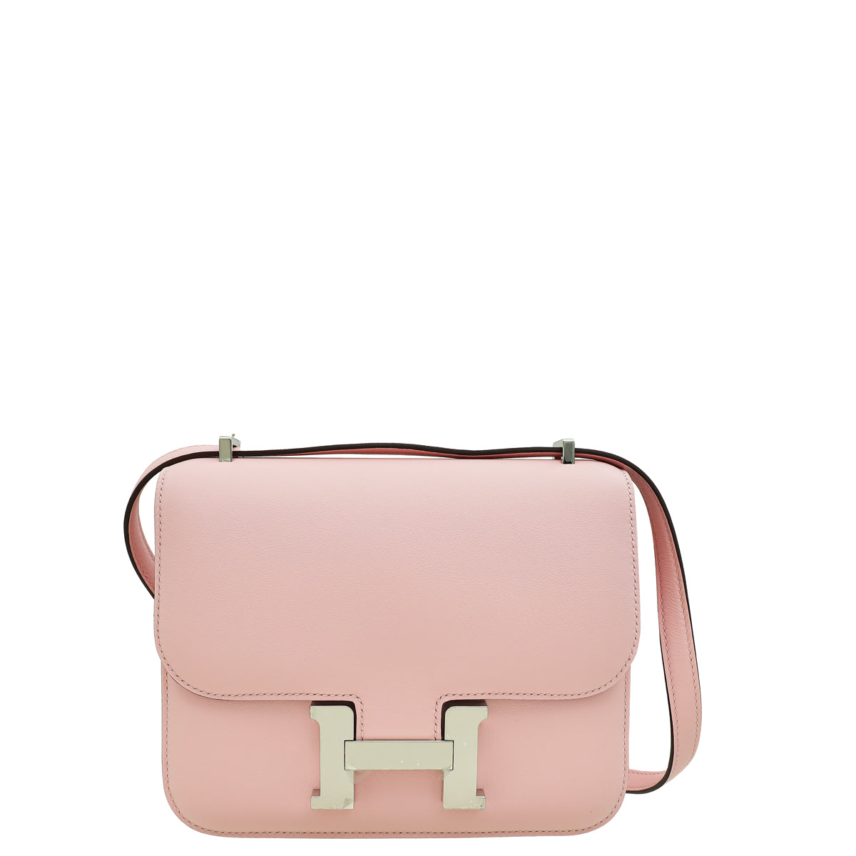 Hermes Rose Sakura Constance III Mini Re-Edition Bag