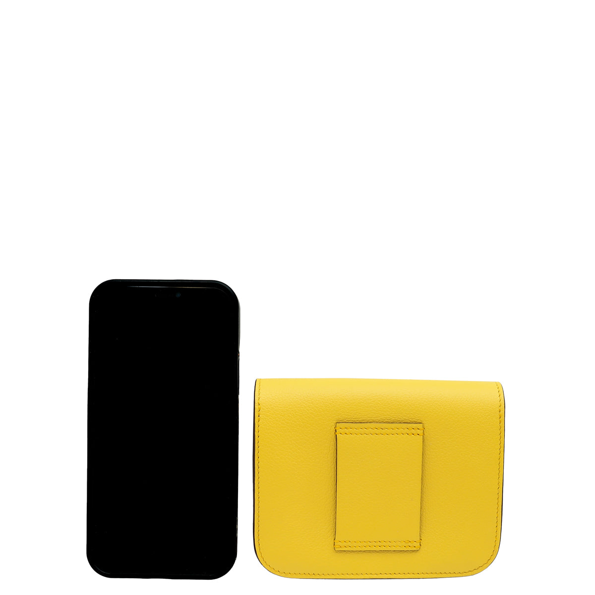 Hermes Bicolor Constance Verso Slim Evercolor Wallet
