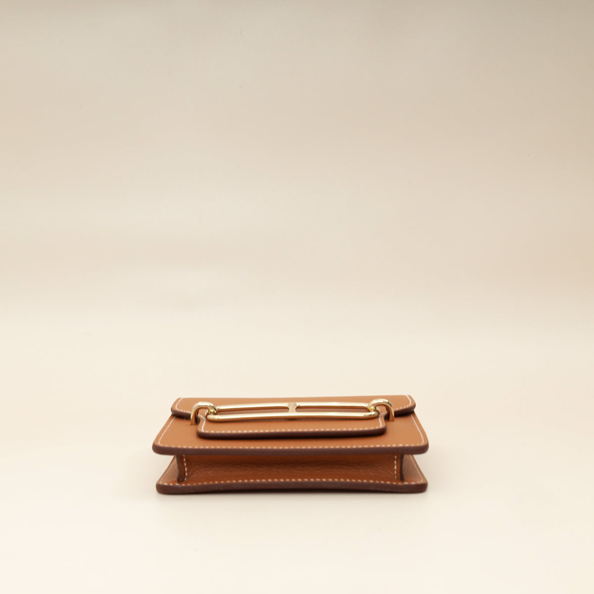 Hermes Gold Roulis Slim Evercolor Wallet
