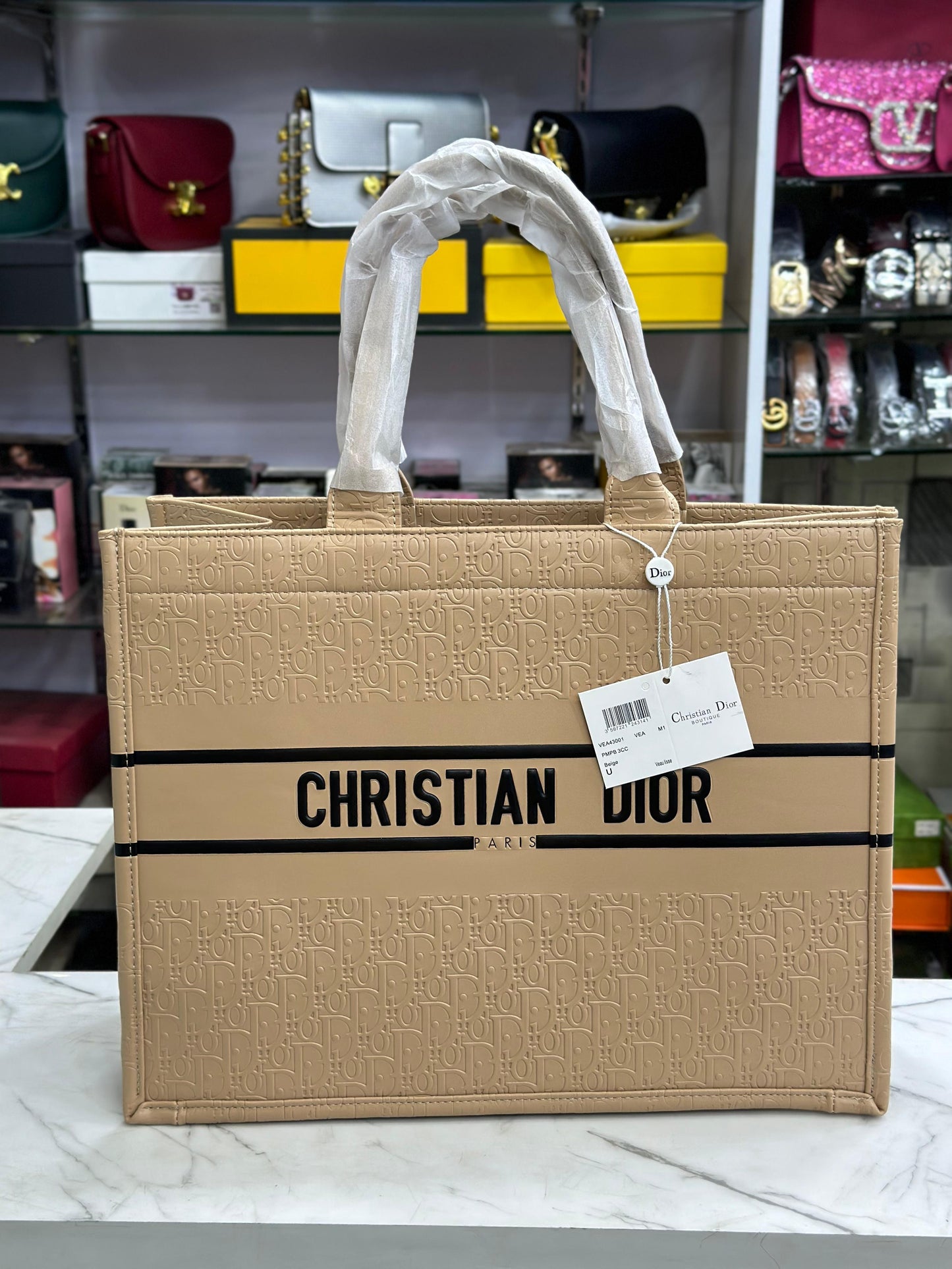Dior Handbag – Restocked & Premium Quality (Brown)