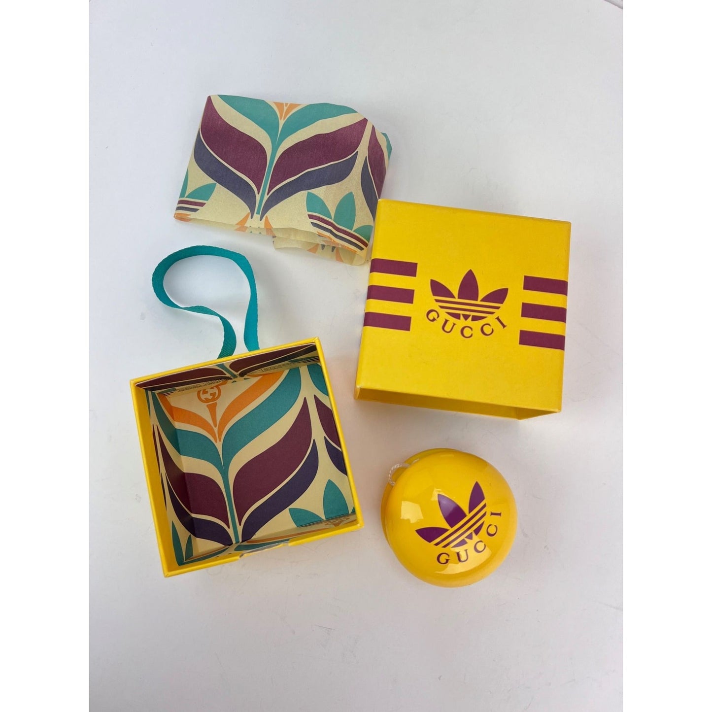 Gucci x Adidas Yellow Wooden Yoyo