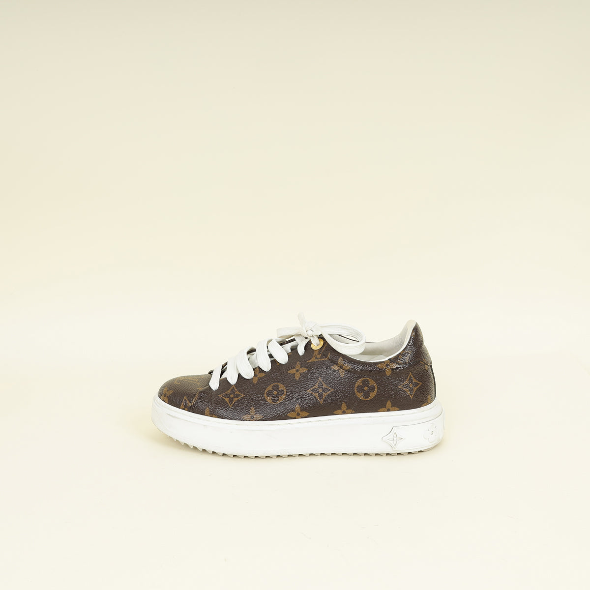Louis Vuitton Monogram Time Out Sneaker 37.5