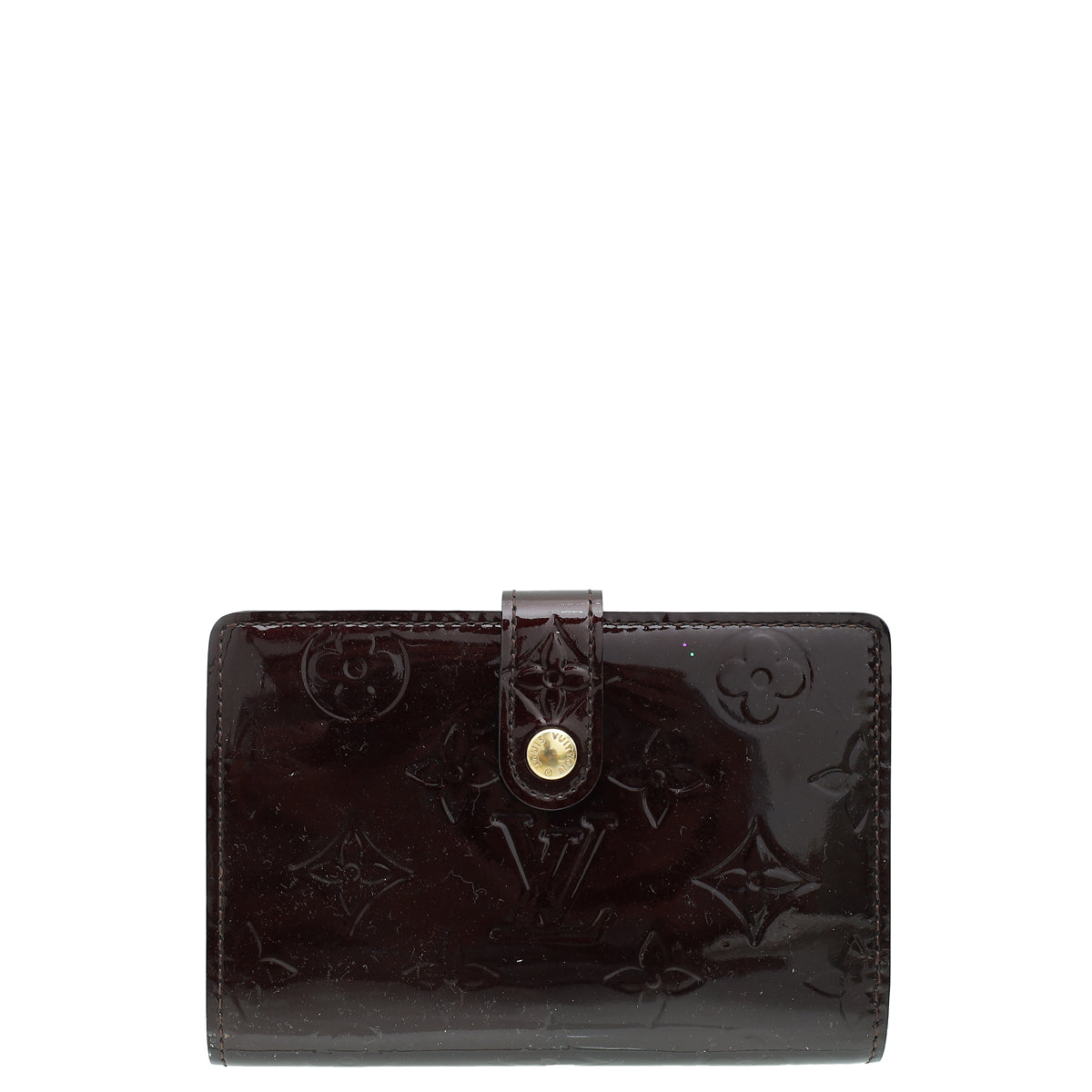 Louis Vuitton Amarante Monogram Vernis French Wallet