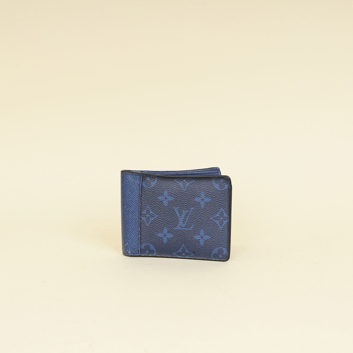 Louis Vuitton Monogram Cobalt Taigarama Multiple Wallet