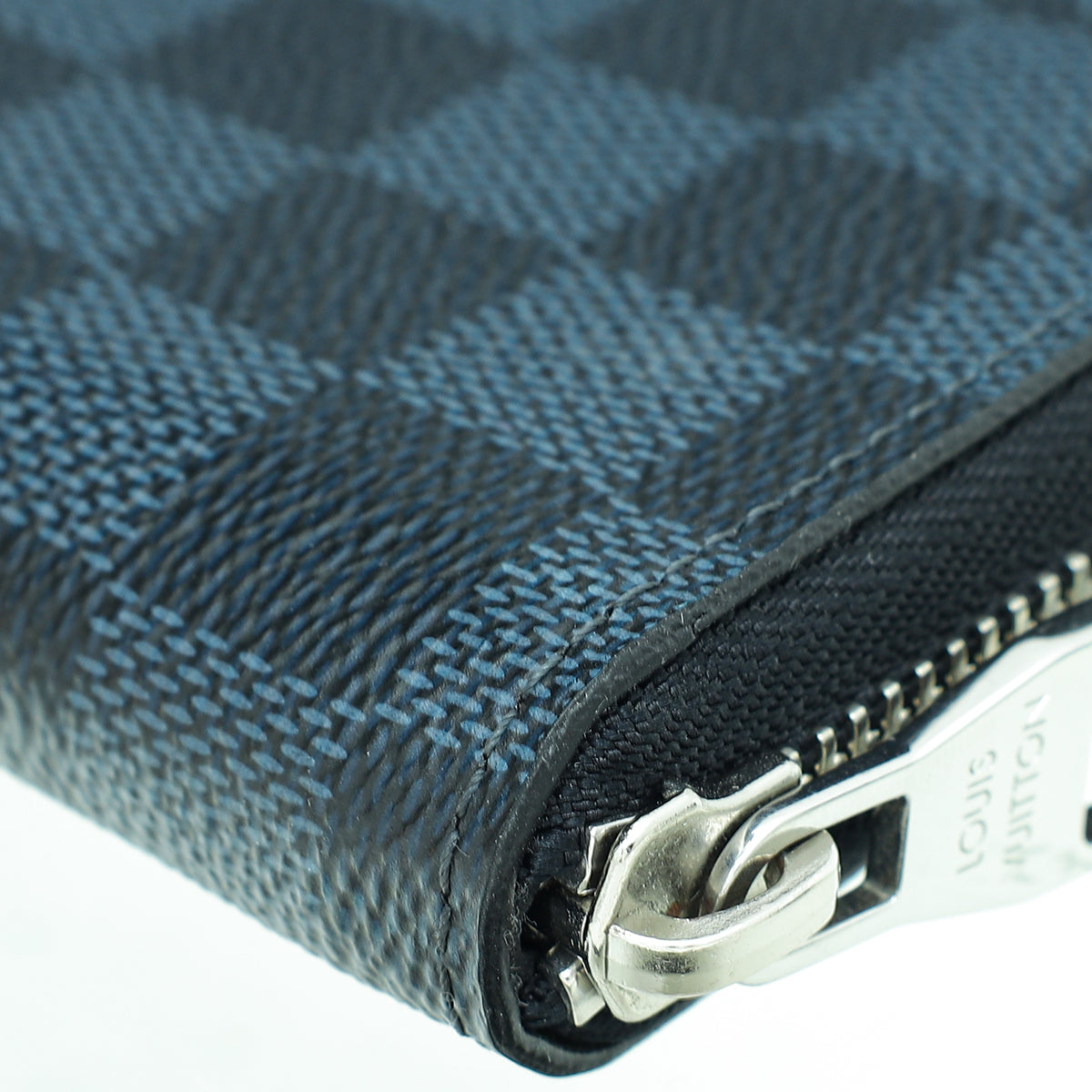 Louis Vuitton Damier Graphite Zippy Vertical Wallet /W MK7 Initials