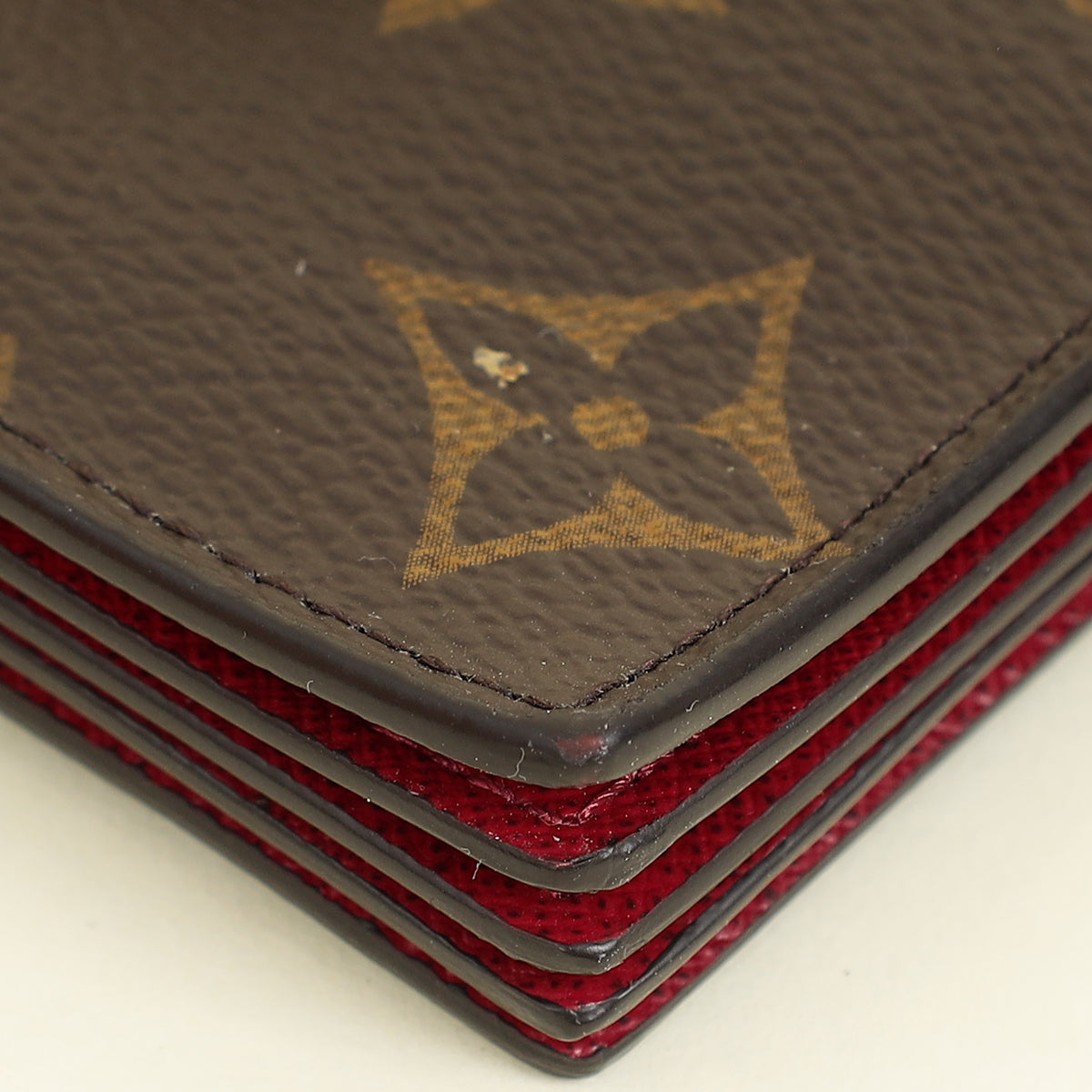 Louis Vuitton Bicolor Monogram Gusseted Card Holder