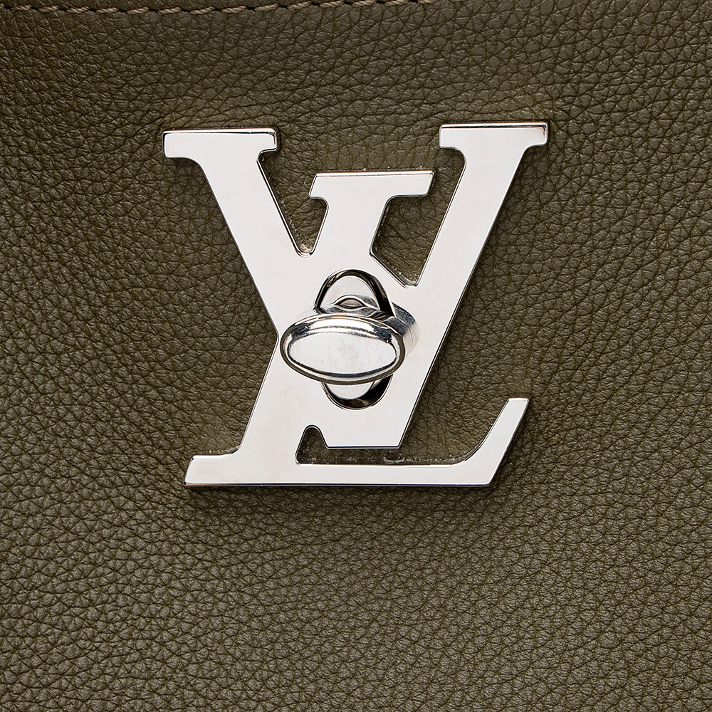 Louis Vuitton Calfskin Lockme Go Tote (SHF-21691)