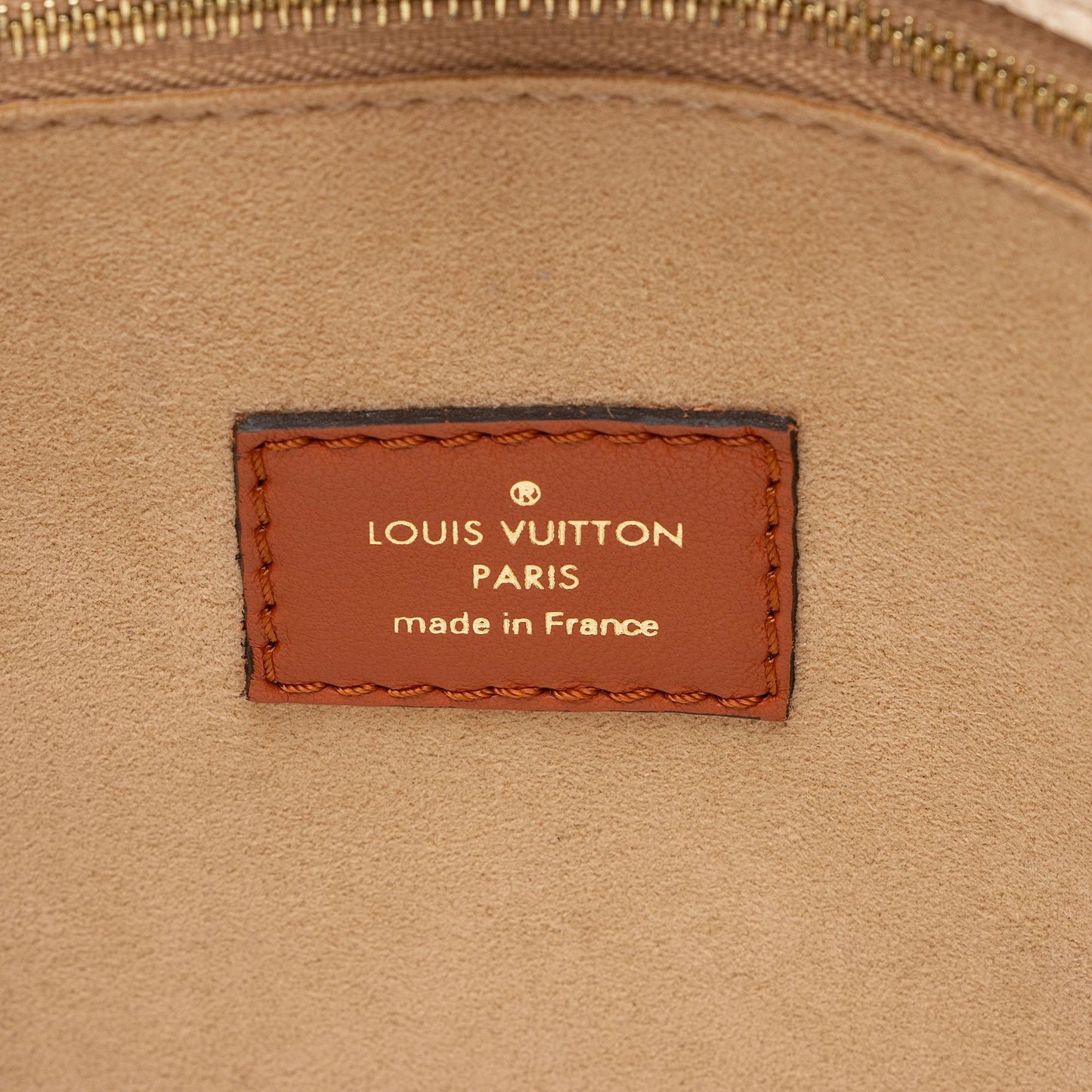 Louis Vuitton Calfskin Tufted Monogram On My Side MM Tote