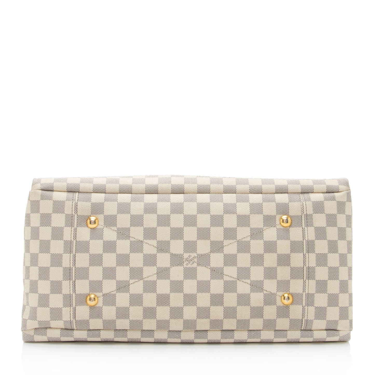 Louis Vuitton Damier Azur Artsy MM Shoulder Bag (SHF-A8ts8C)