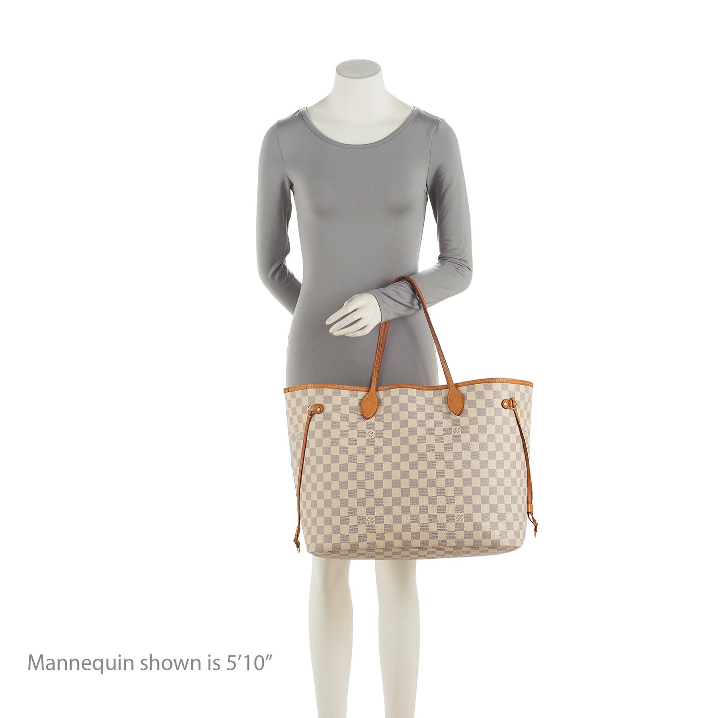 Louis Vuitton Damier Azur Neverfull GM Tote (SHF-23652)