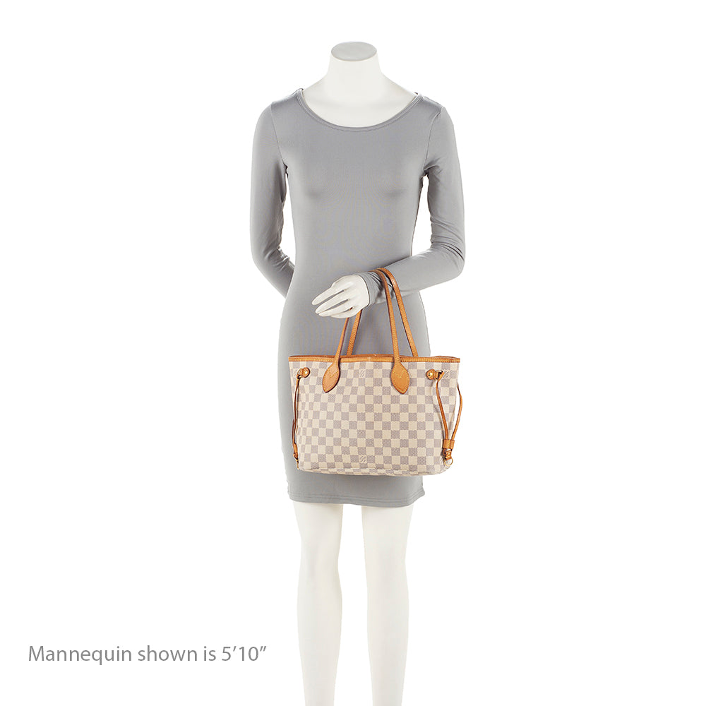 Louis Vuitton Damier Azur Neverfull PM Tote (SHF-20386)