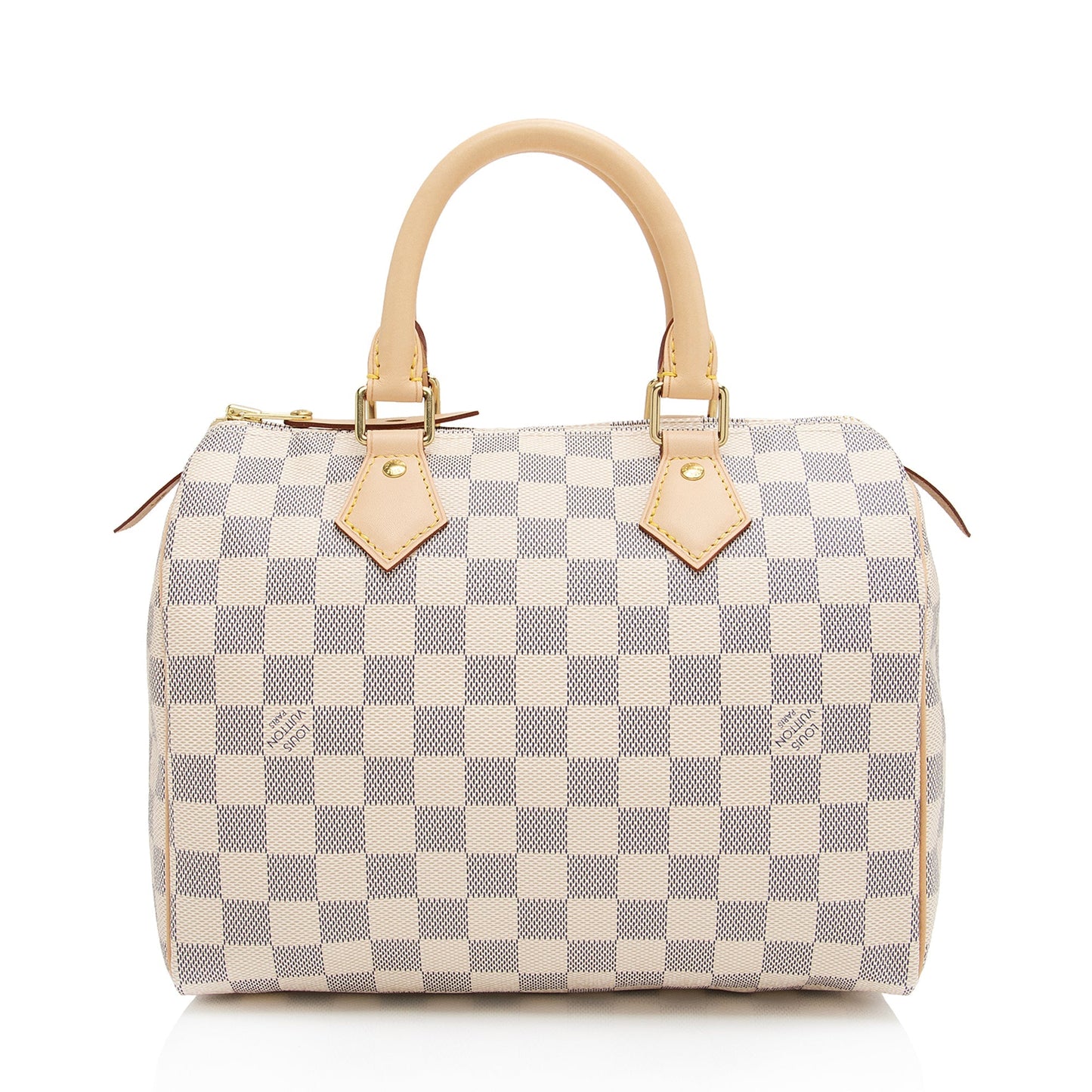 Louis Vuitton Damier Azur Speedy 25 Satchel (SHF-mICLk2)