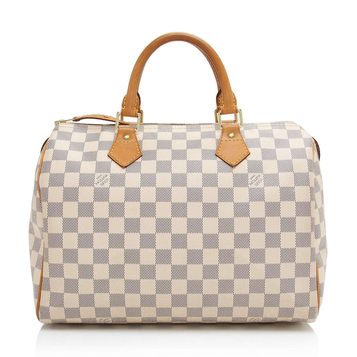 Louis Vuitton Damier Azur Speedy 30 Satchel (SHF-EJWajq)