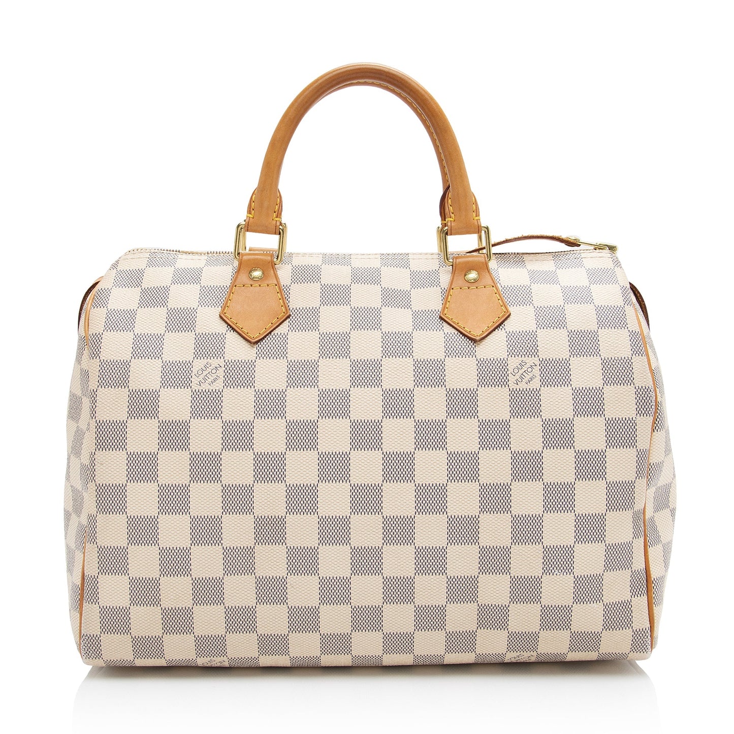 Louis Vuitton Damier Azur Speedy 30 Satchel (SHF-EJWajq)