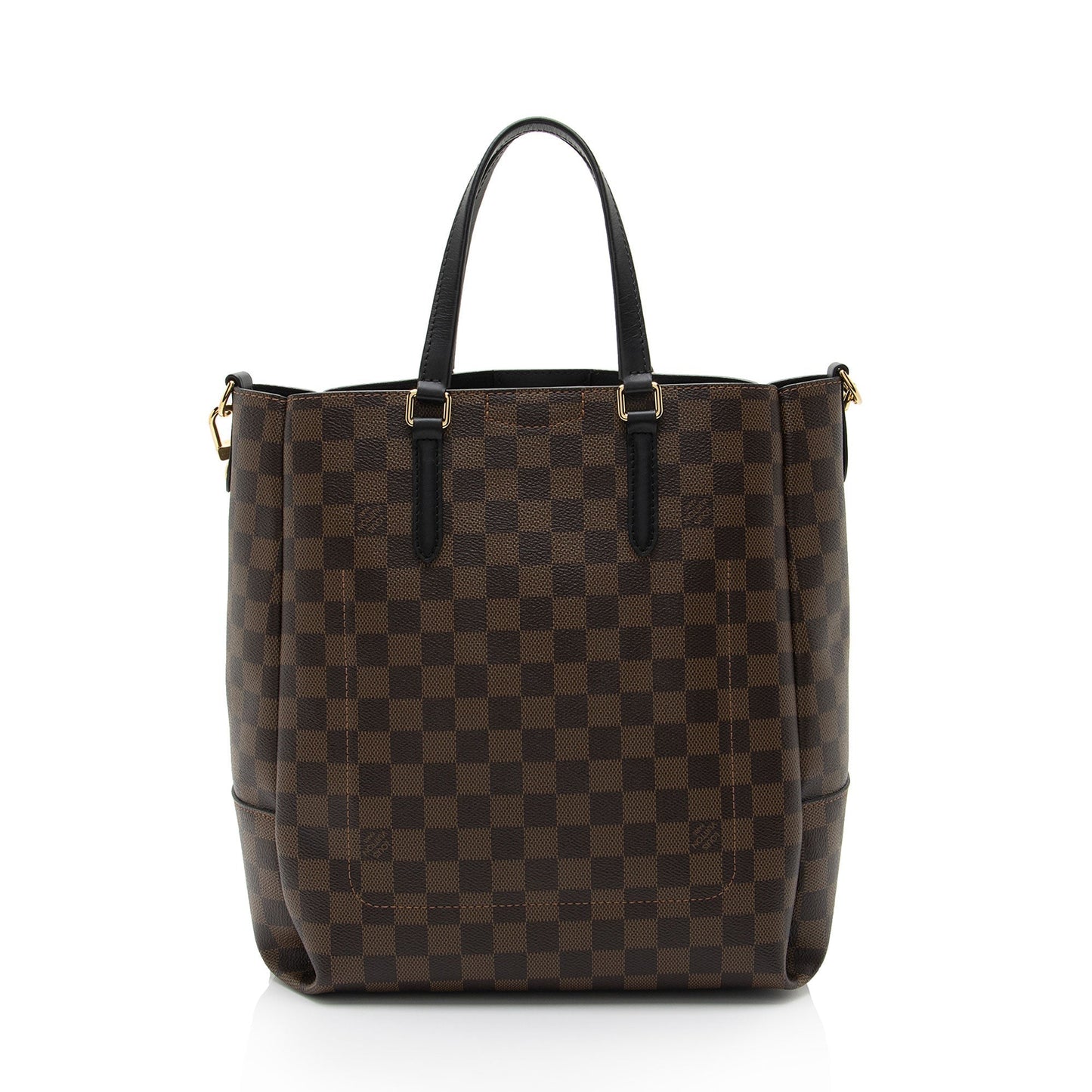 Louis Vuitton Damier Ebene Belmont MM Tote (SHF-V3N2n7)