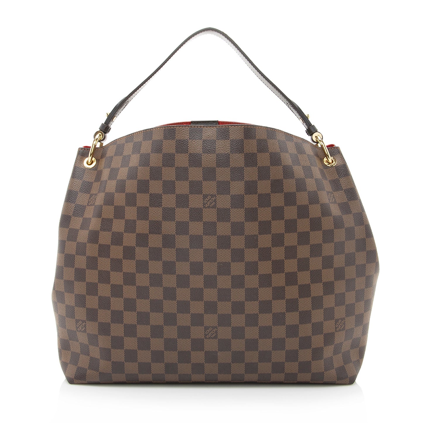 Louis Vuitton Damier Ebene Graceful MM Hobo (SHF-22365)