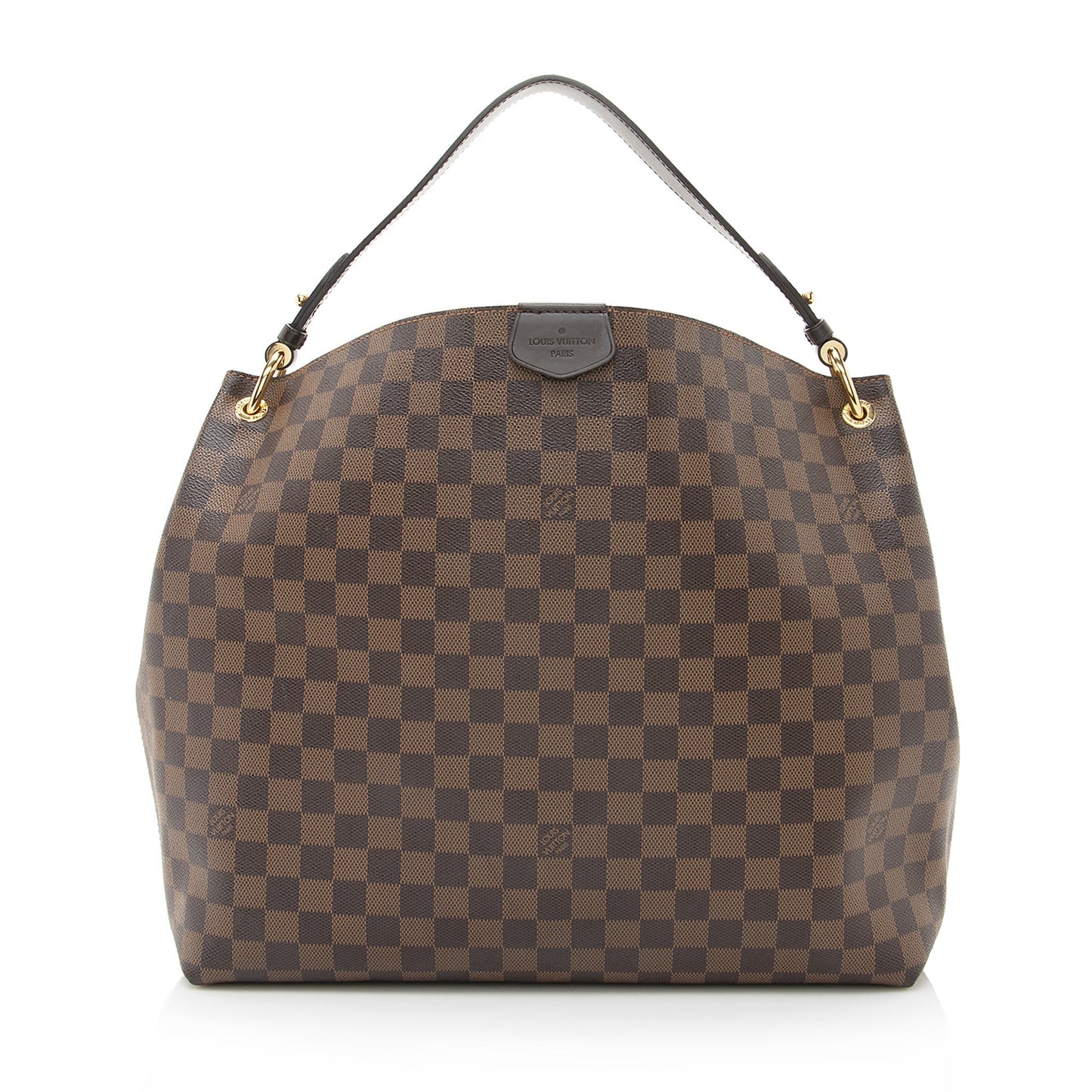 Louis Vuitton Damier Ebene Graceful MM Hobo (SHF-22365)