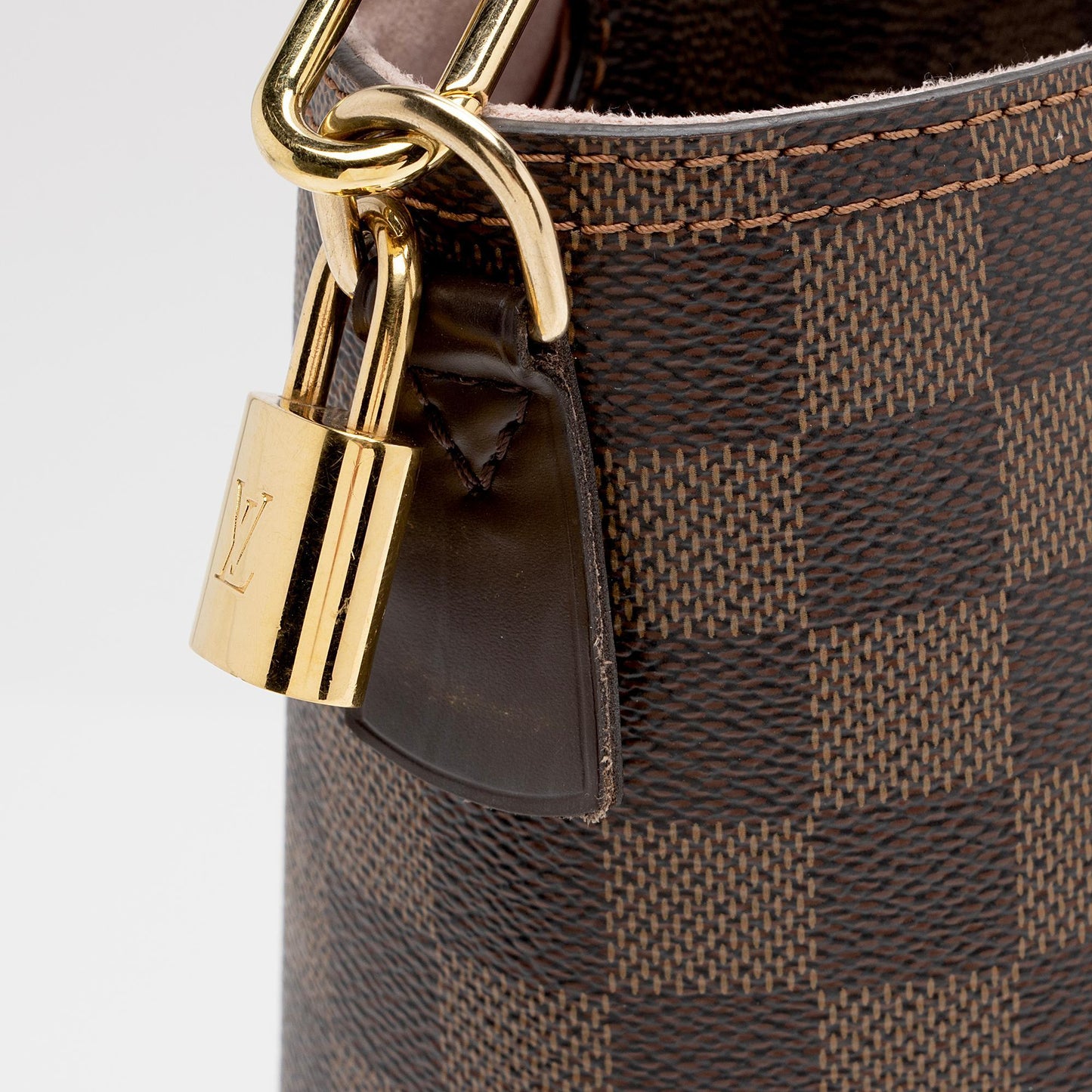 Louis Vuitton Damier Ebene Jersey Tote (SHF-L9vKKt)