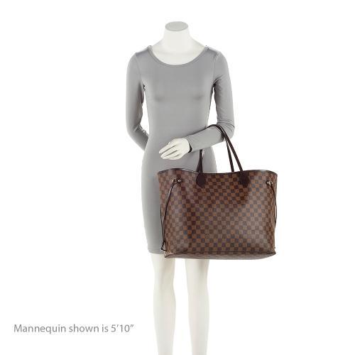 Louis Vuitton Damier Ebene Neverfull GM Tote (SHF-23718)