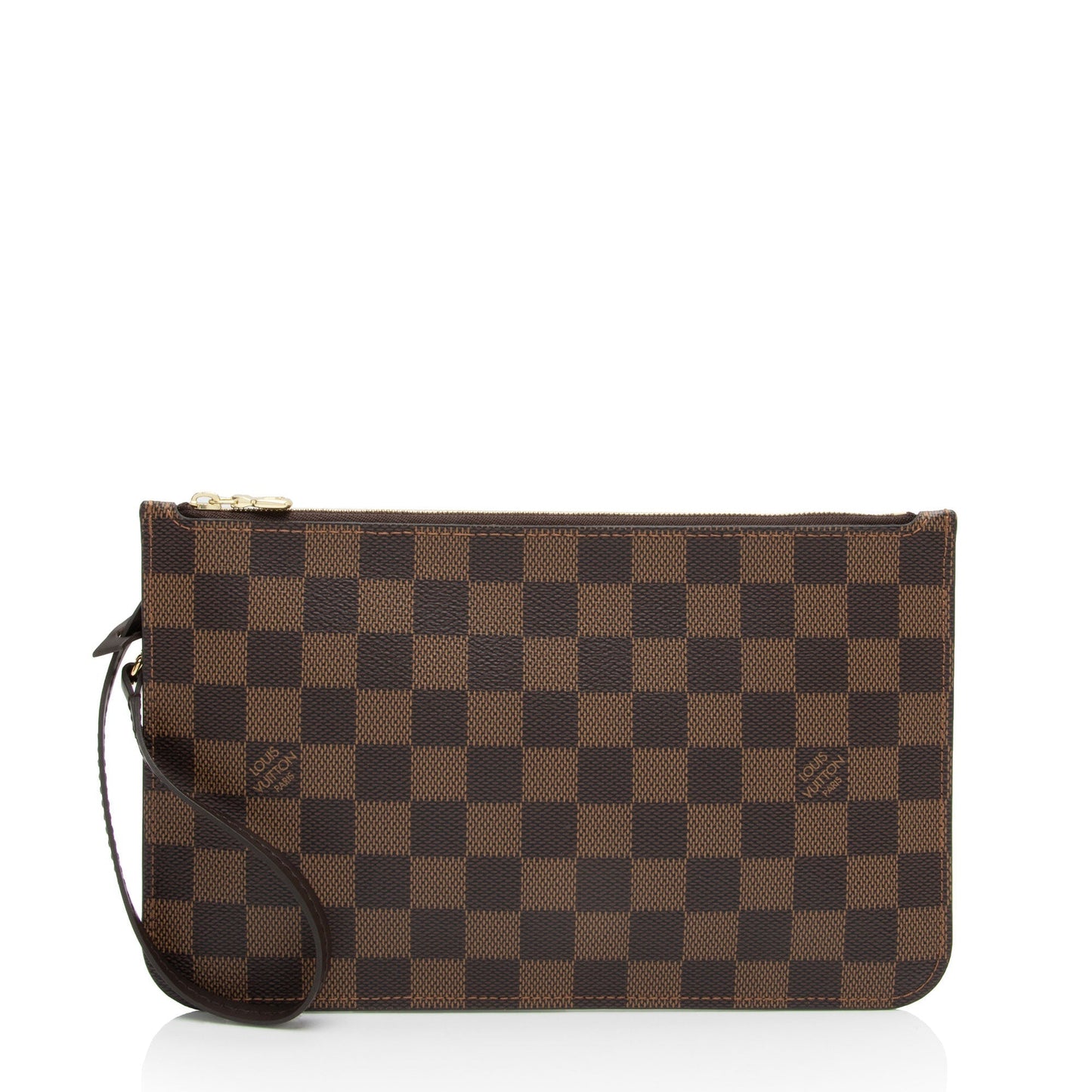 Louis Vuitton Damier Ebene Neverfull MM Pochette (SHF-Sk24c1)