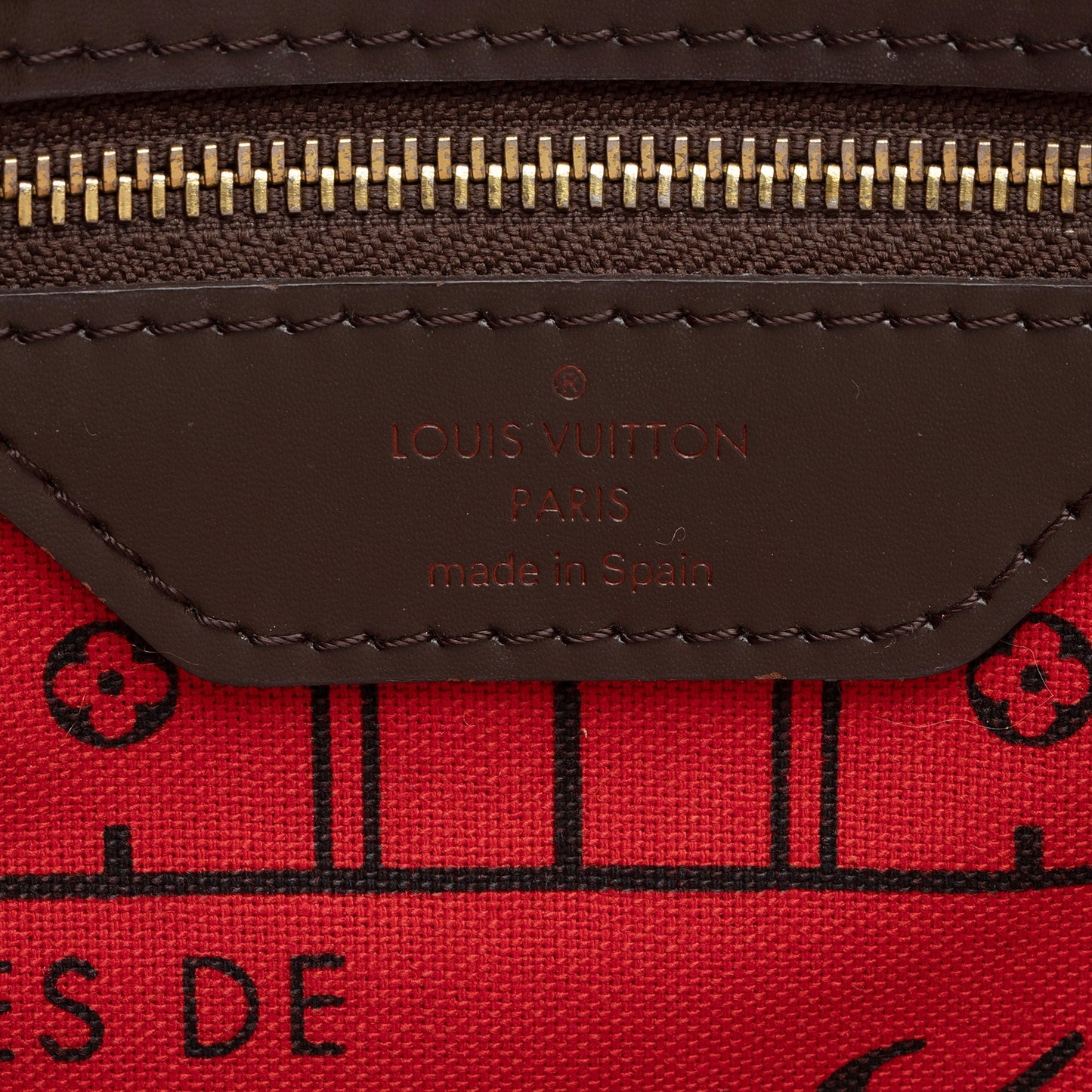 Louis Vuitton Damier Ebene Neverfull MM Tote (SHF-CIaTHP)