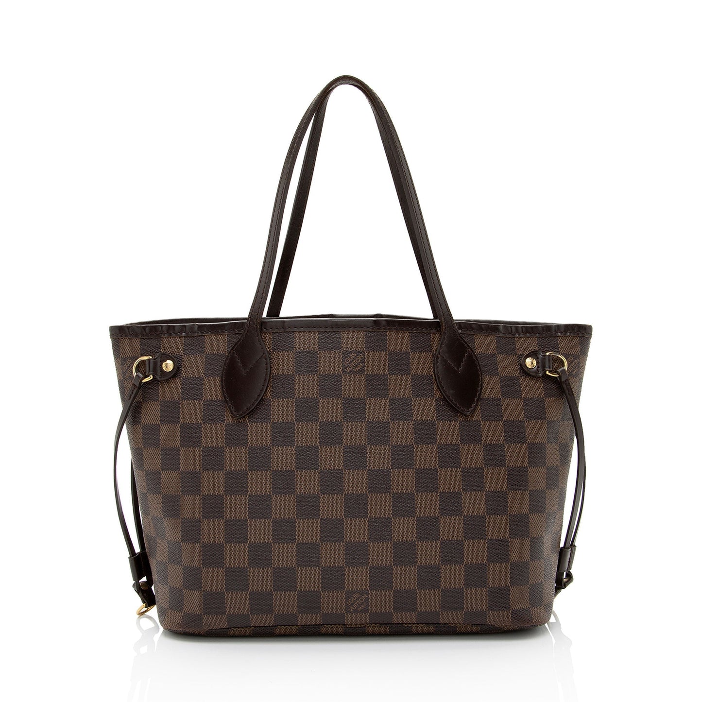Louis Vuitton Damier Ebene Neverfull PM Tote (SHF-Q327eN)