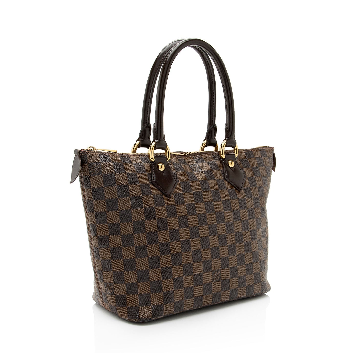 Louis Vuitton Damier Ebene Saleya PM Tote -  (SHF-0nBi6m)