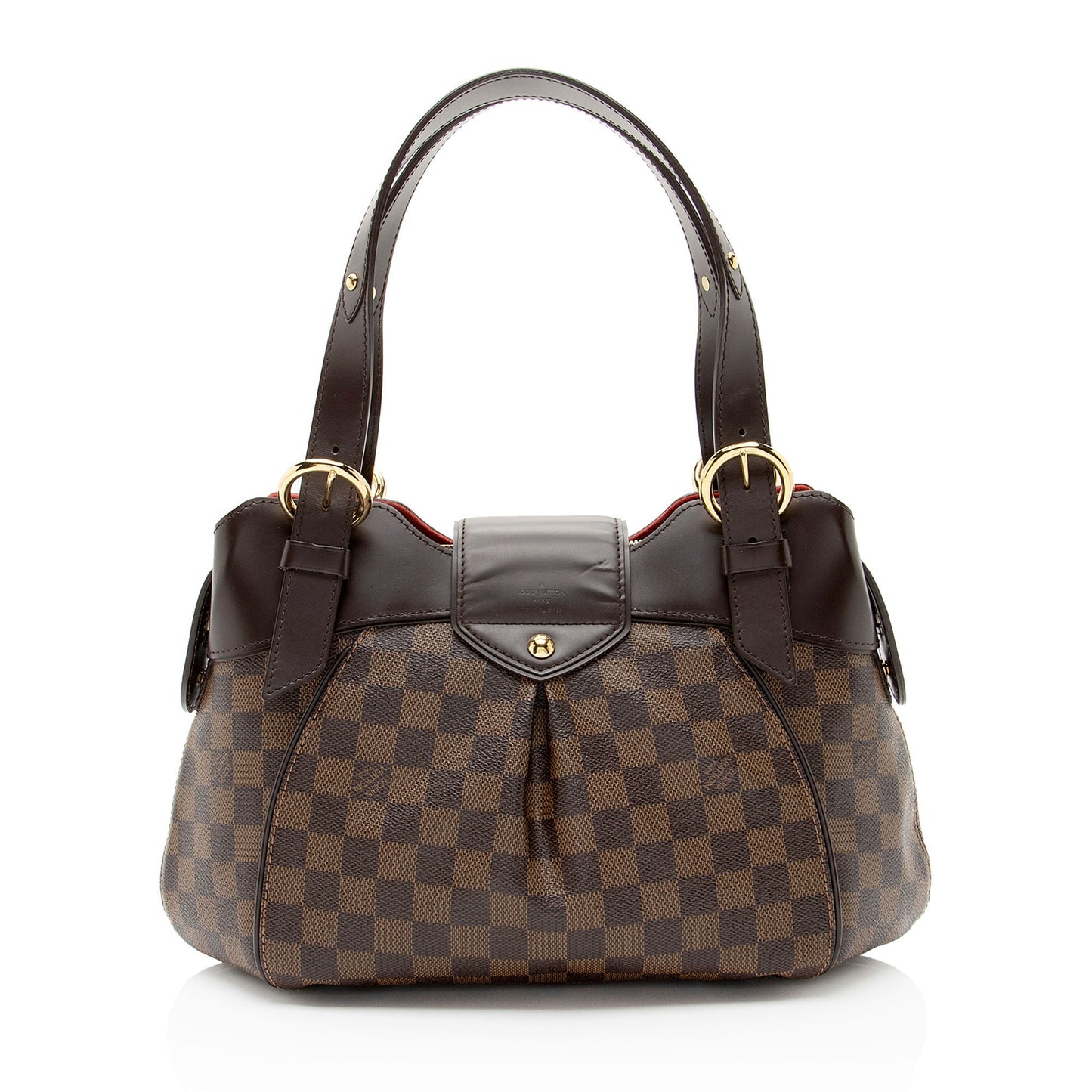 Louis Vuitton Damier Ebene Sistina PM Shoulder Bag