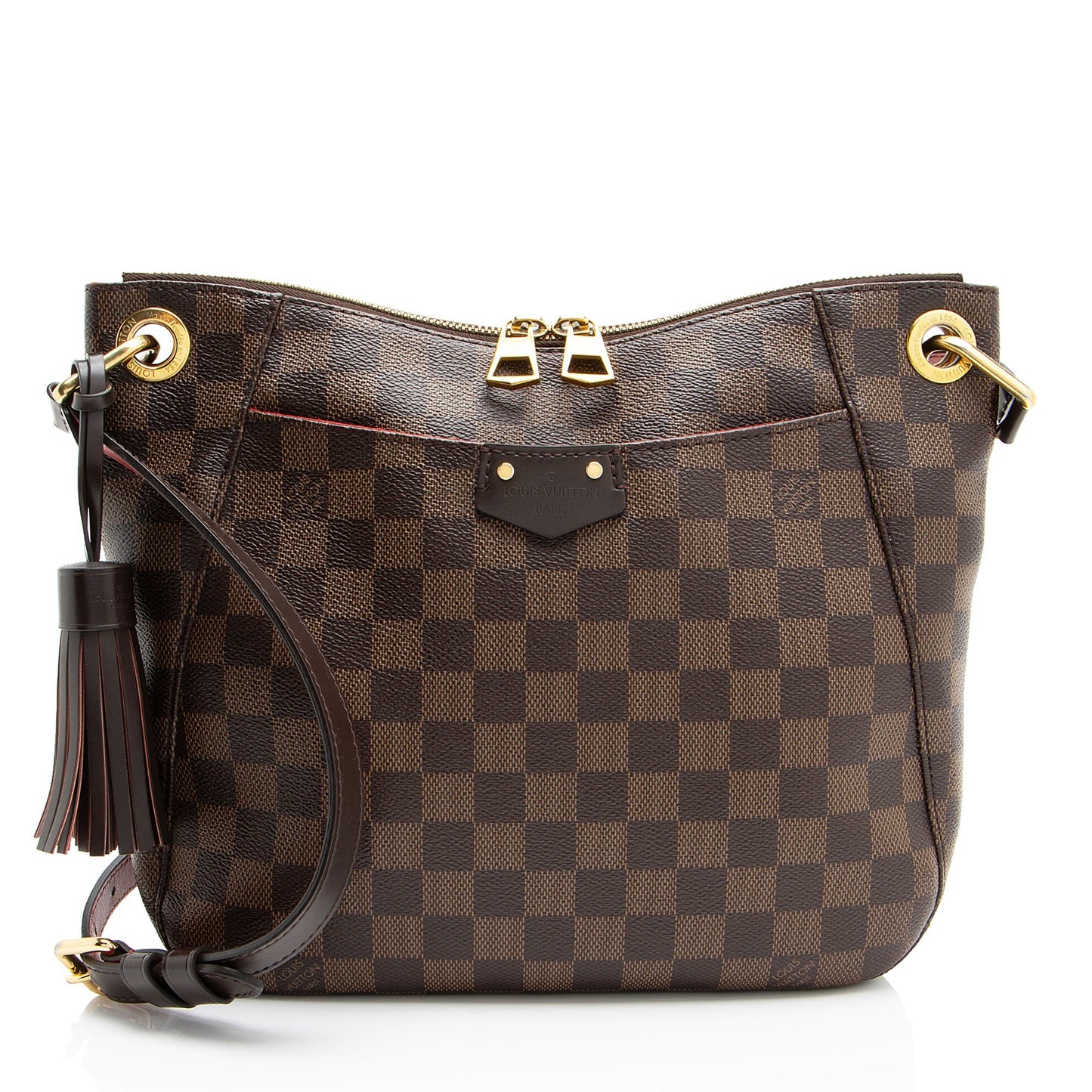 Louis Vuitton Damier Ebene South Bank Besace Shoulder Bag (SHF-rA4Tud)