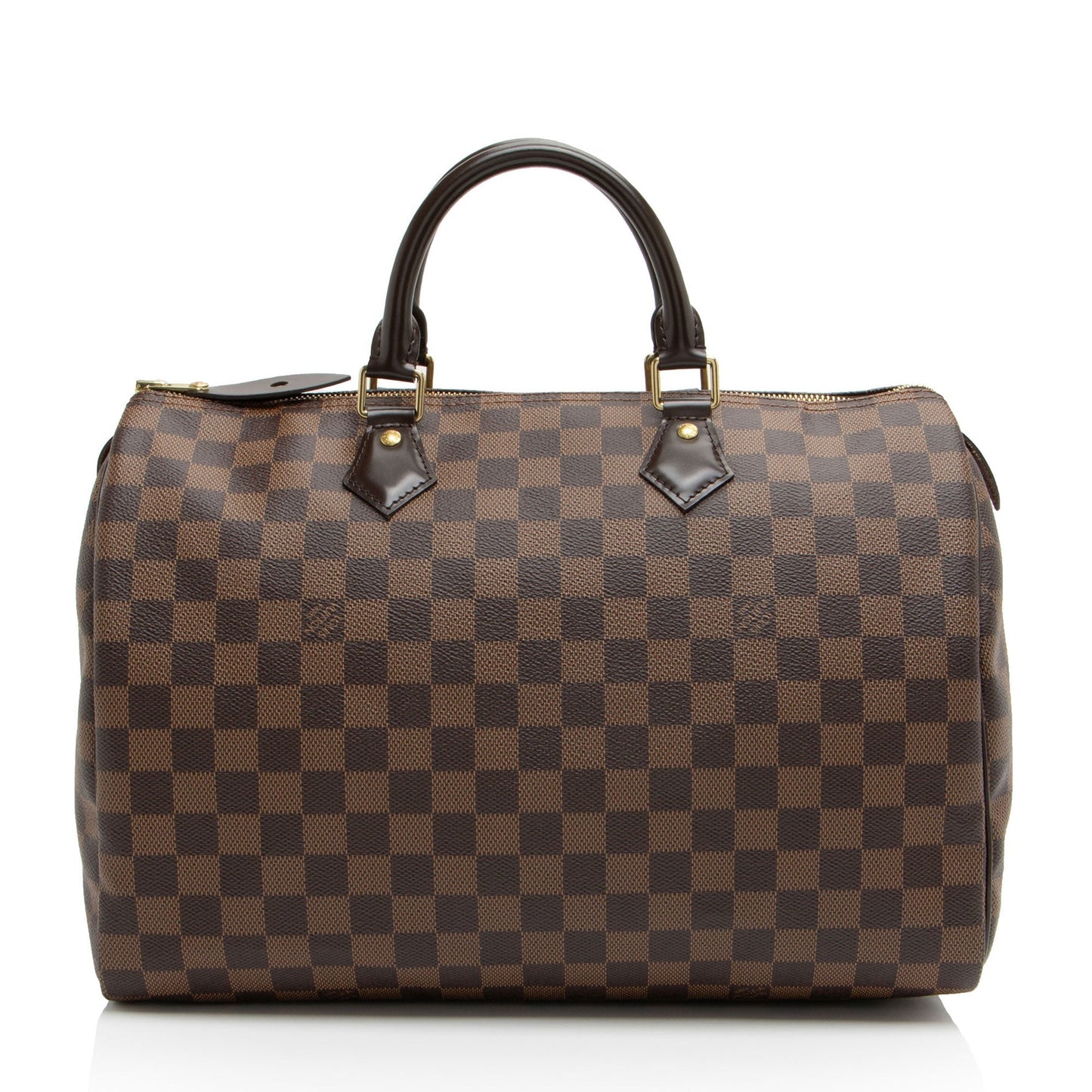 Louis Vuitton Damier Ebene Speedy 35 Satchel