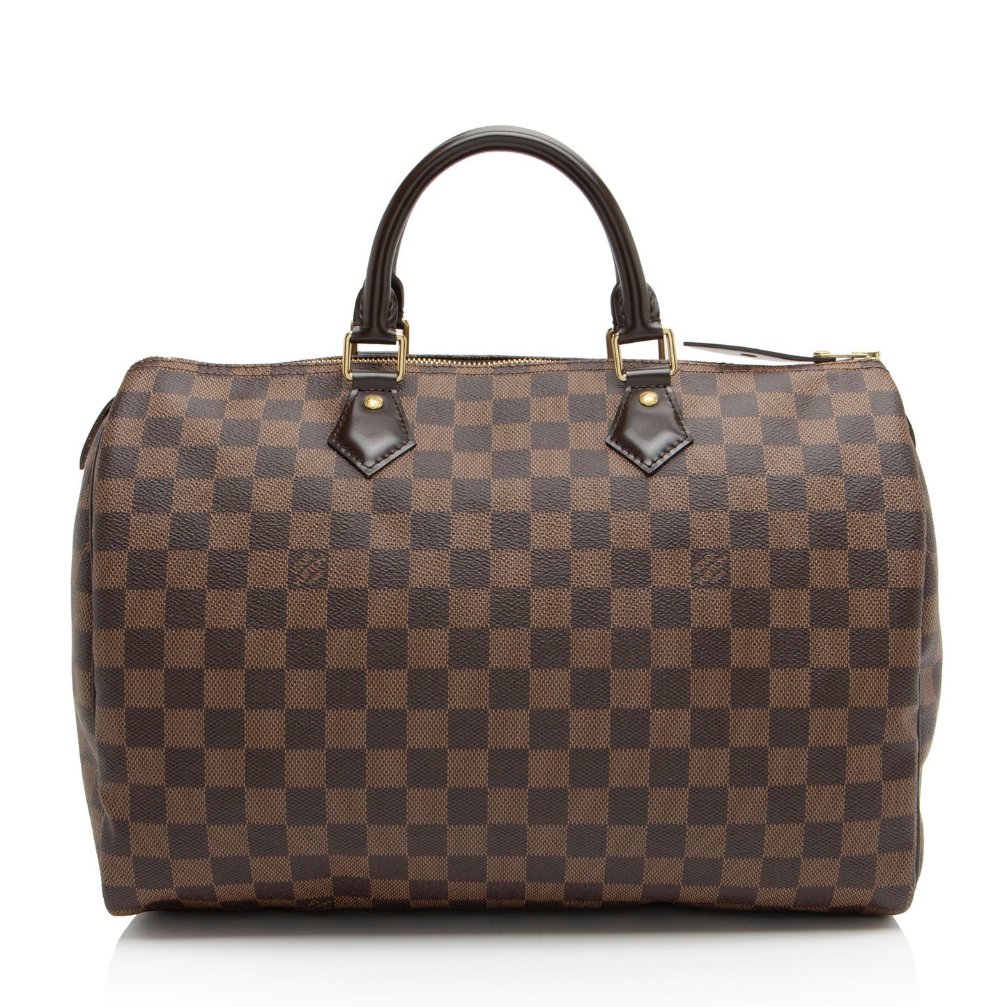 Louis Vuitton Damier Ebene Speedy 35 Satchel