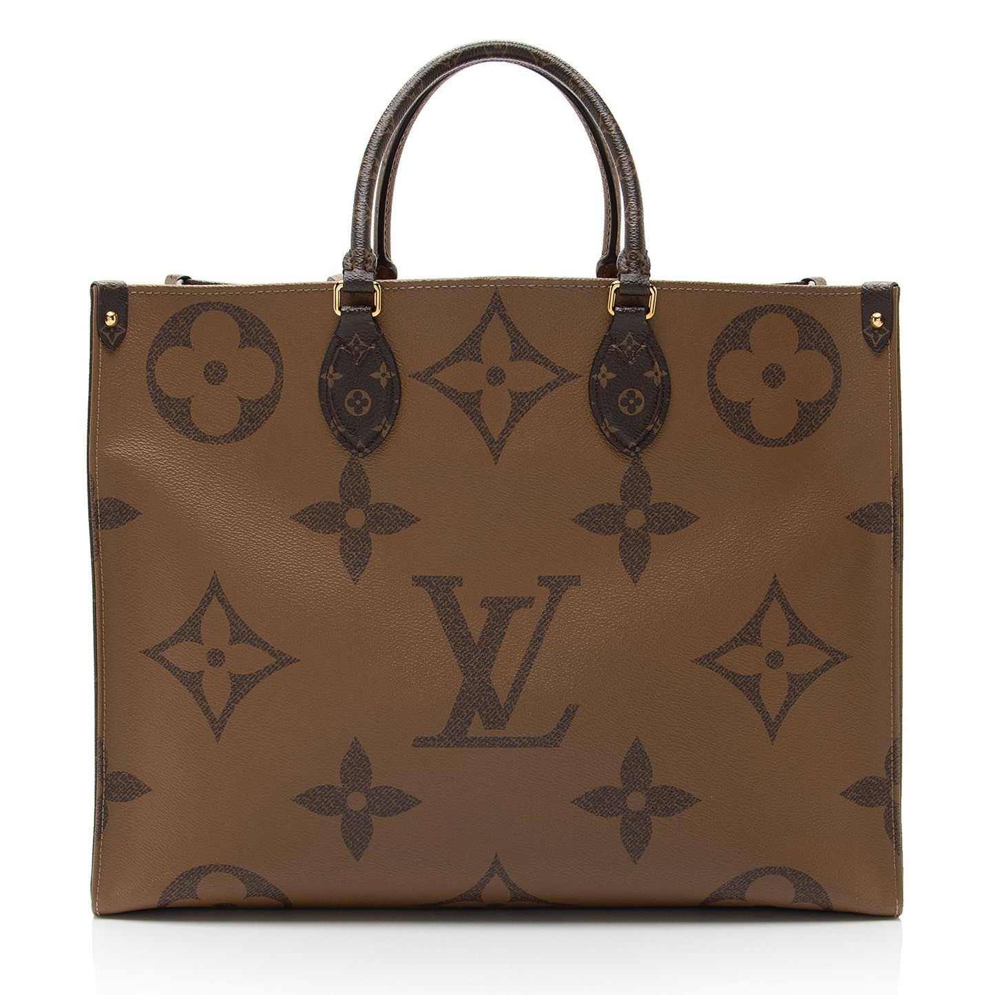 Louis Vuitton Giant Monogram Canvas Onthego GM Tote (SHF-9pZ7RF)