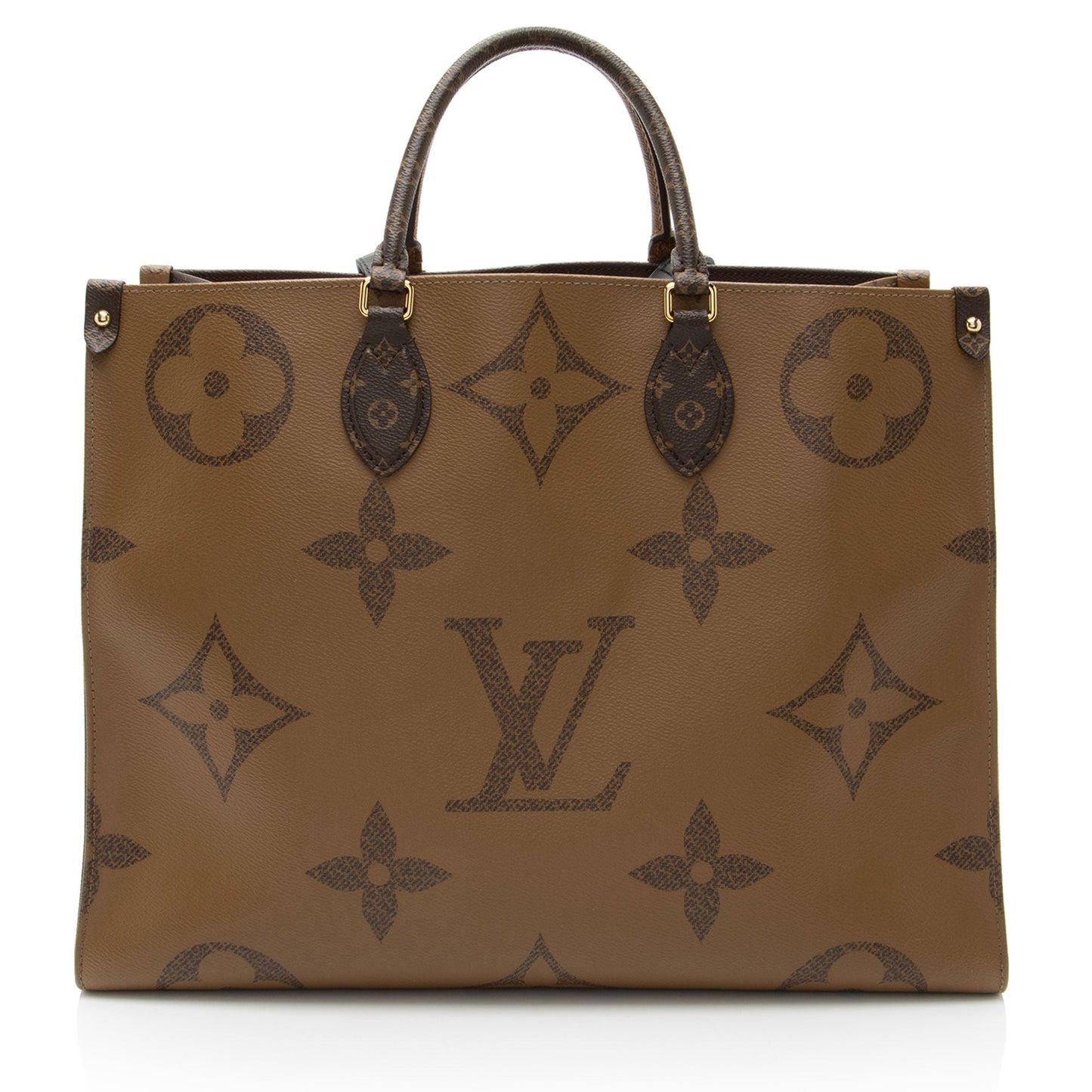 Louis Vuitton Giant Monogram Canvas Onthego GM Tote (SHF-lDNprR)