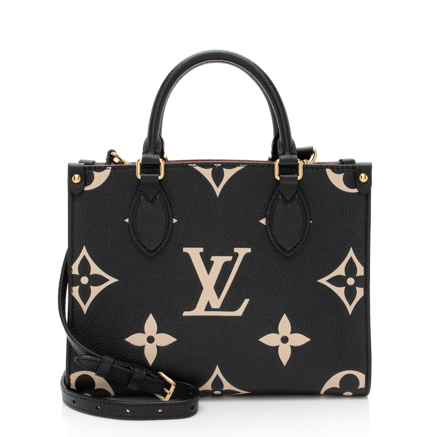 Louis Vuitton Giant Monogram Empreinte Bicolor Onthego PM Tote