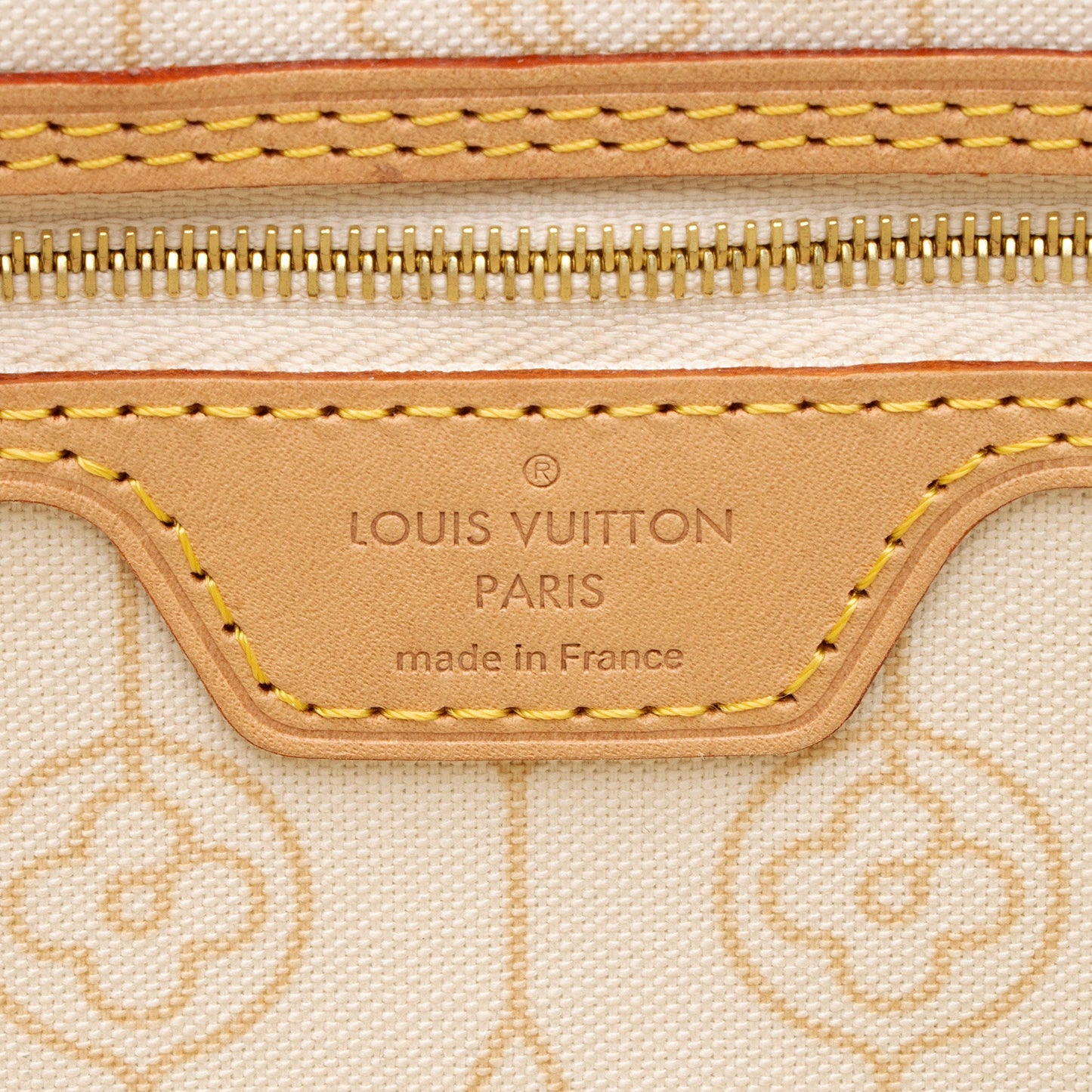 Louis Vuitton Limited Edition Damier Azur Nautical Neverfull MM Tote