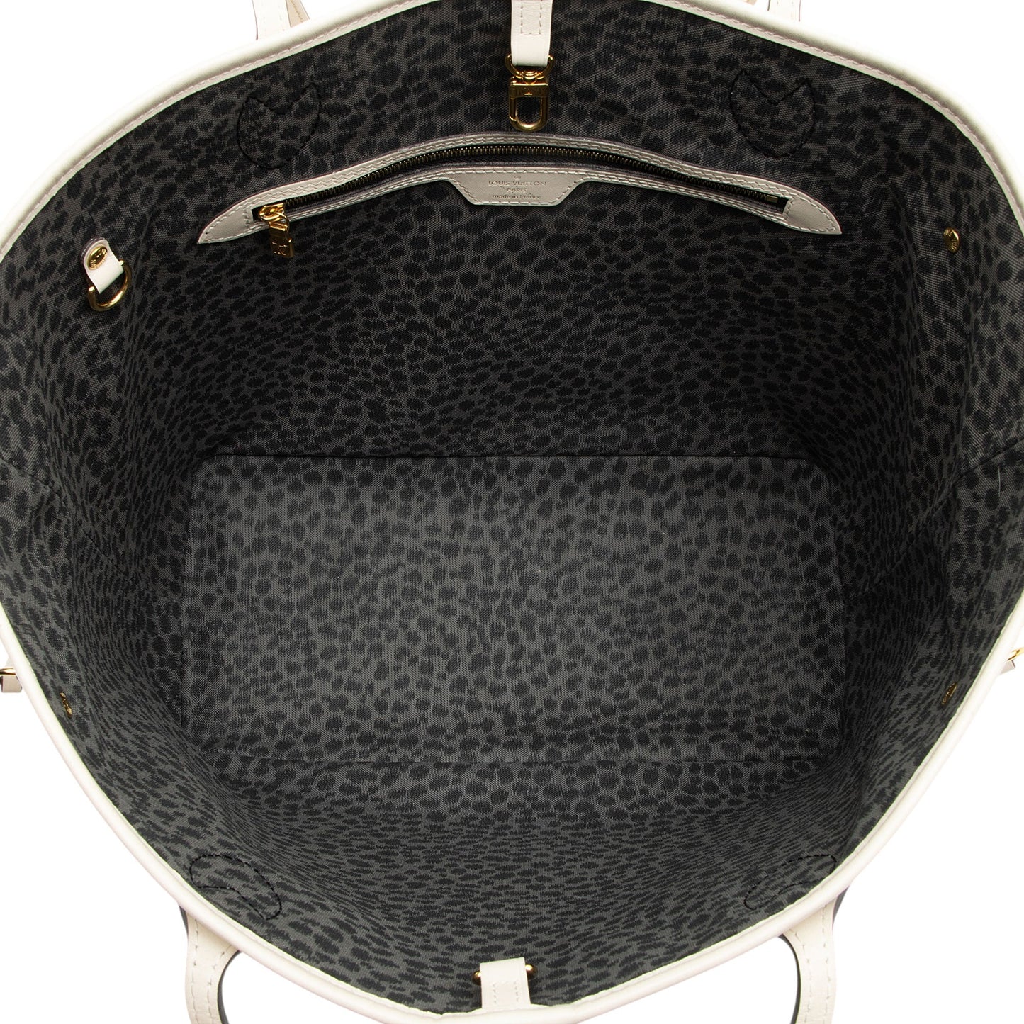 Louis Vuitton Limited Edition Giant Monogram Canvas Wild At Heart Neverfull MM Tote