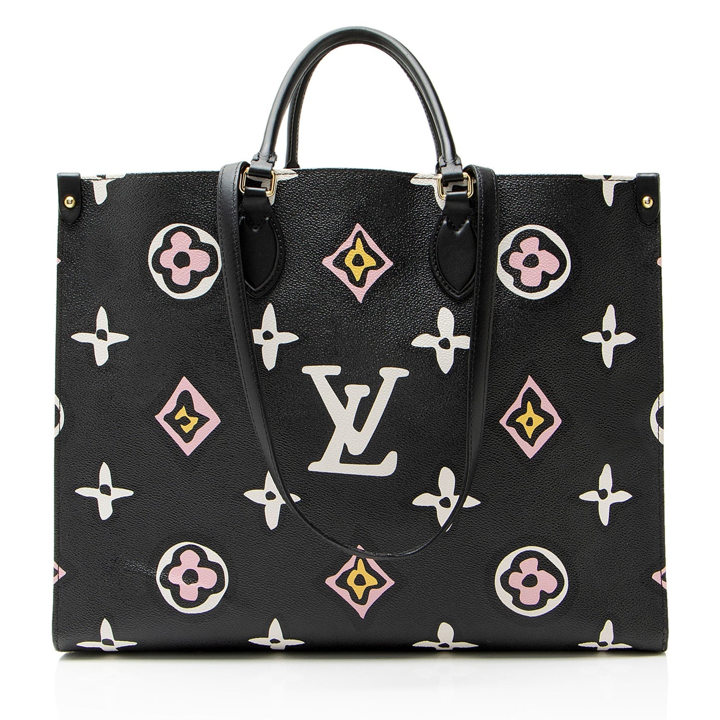 Louis Vuitton Limited Edition Giant Monogram Canvas Wild At Heart Onthego GM Tote