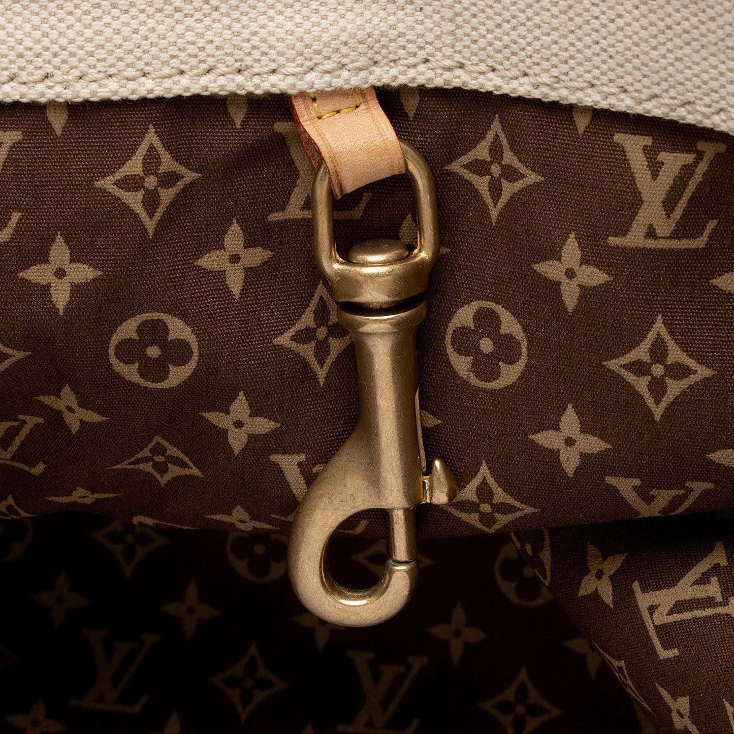 Louis Vuitton Limited Edition Globe Trotter Cabas MM Tote (SHF-OXCz5Q)