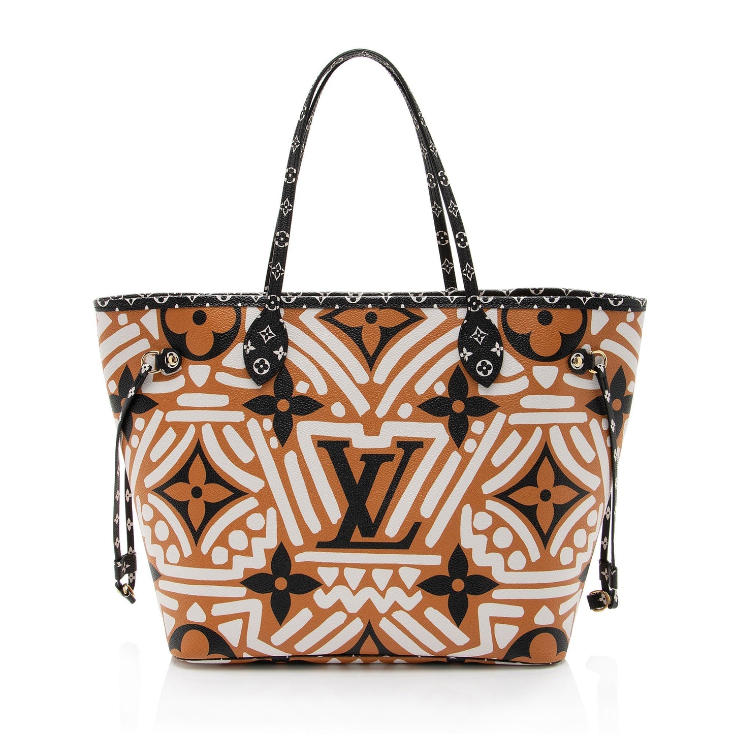 Louis Vuitton Limited Edition Monogram Crafty Neverfull MM Tote (SHF-aOq6h6)