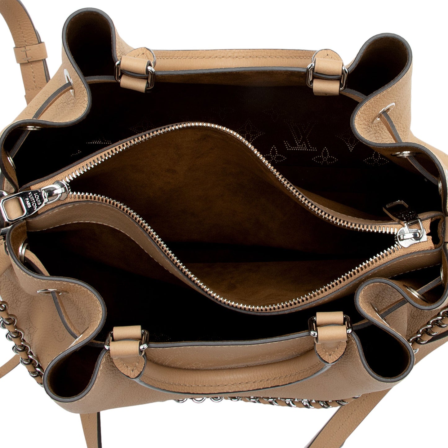 Louis Vuitton Mahina Leather Bella Tote (SHF-pGCMeu)